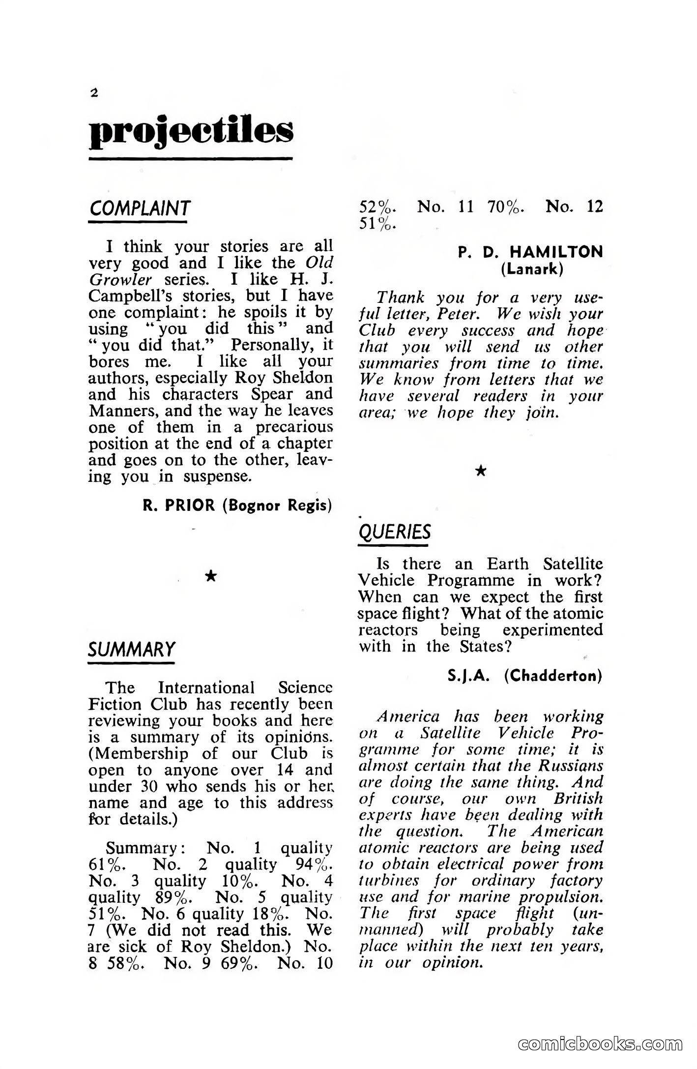 Authentic Science Fiction, December 1951 — page 4 of 116