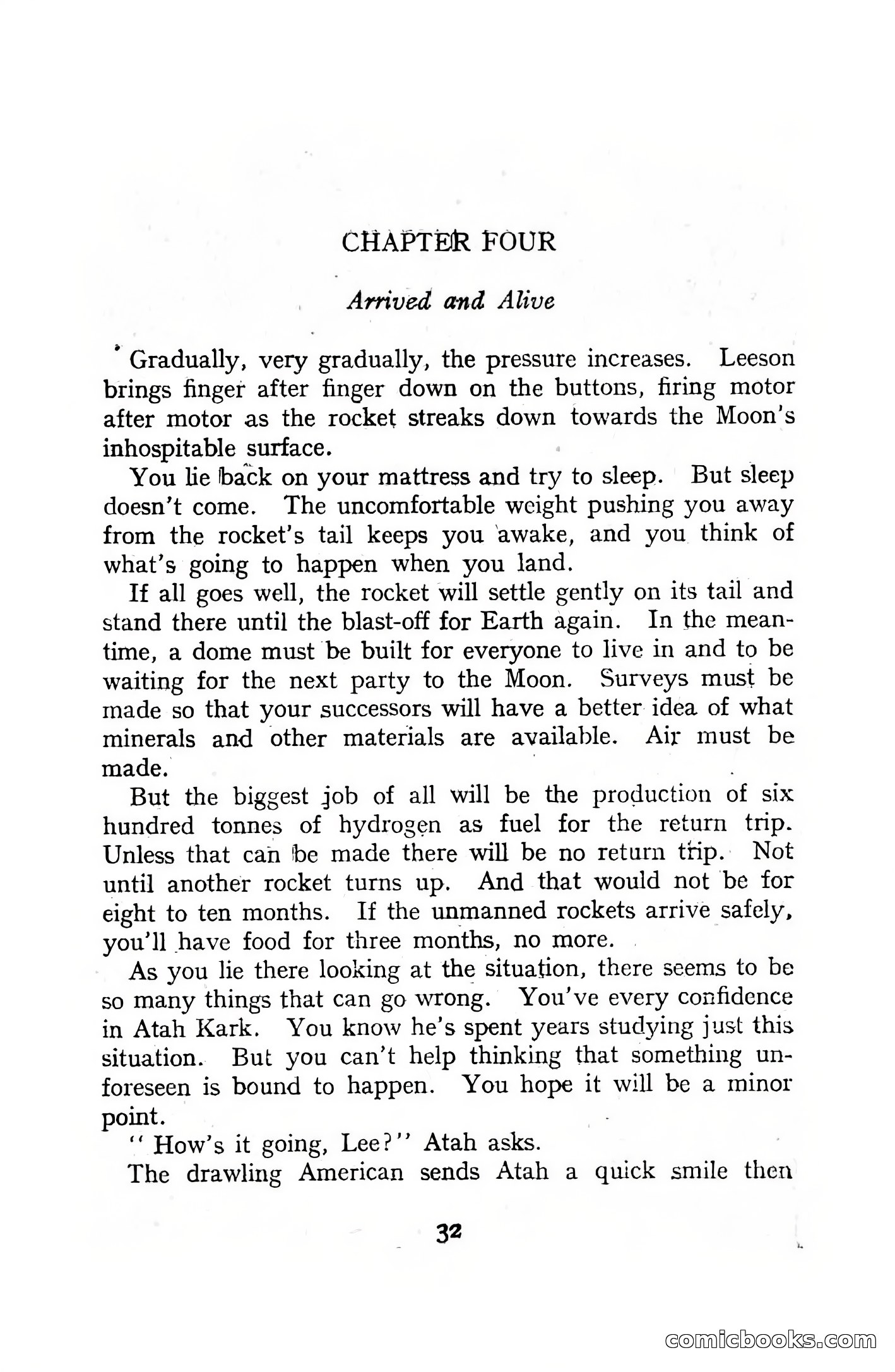Authentic Science Fiction, December 1951 — page 34 of 116