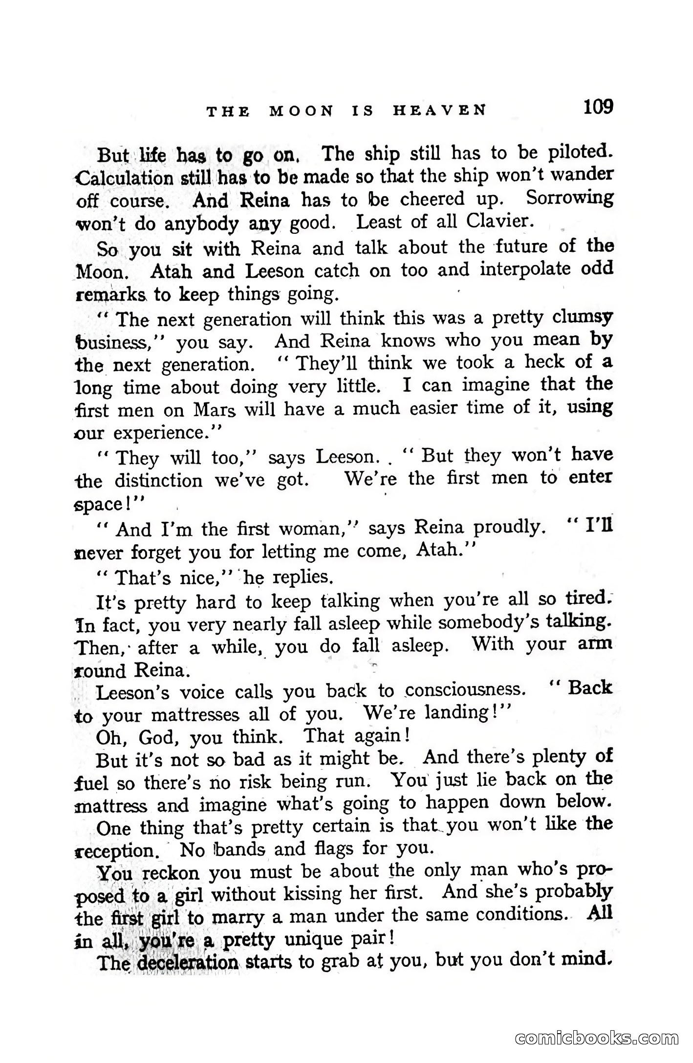 Authentic Science Fiction, December 1951 — page 111 of 116