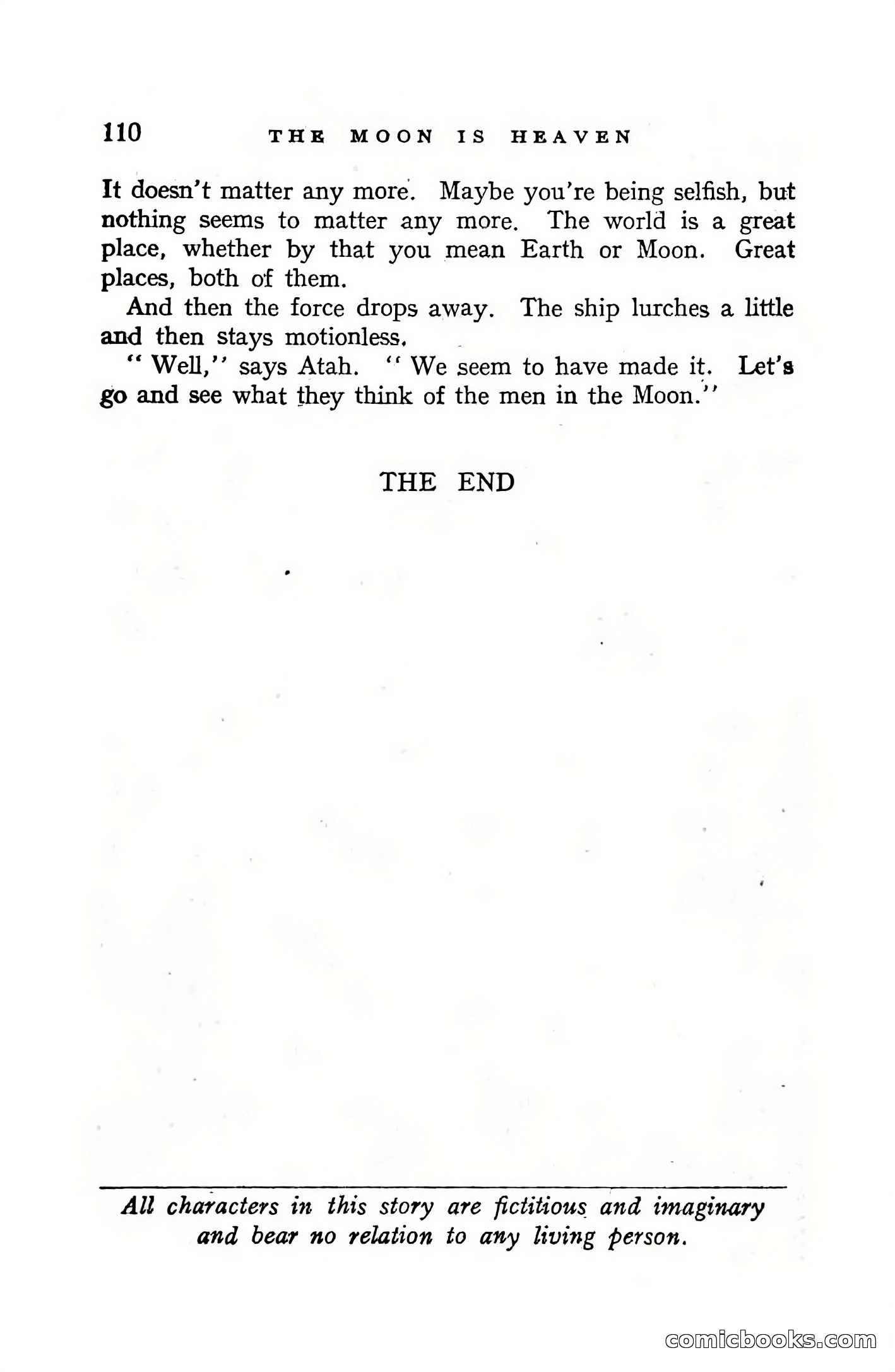 Authentic Science Fiction, December 1951 — page 112 of 116