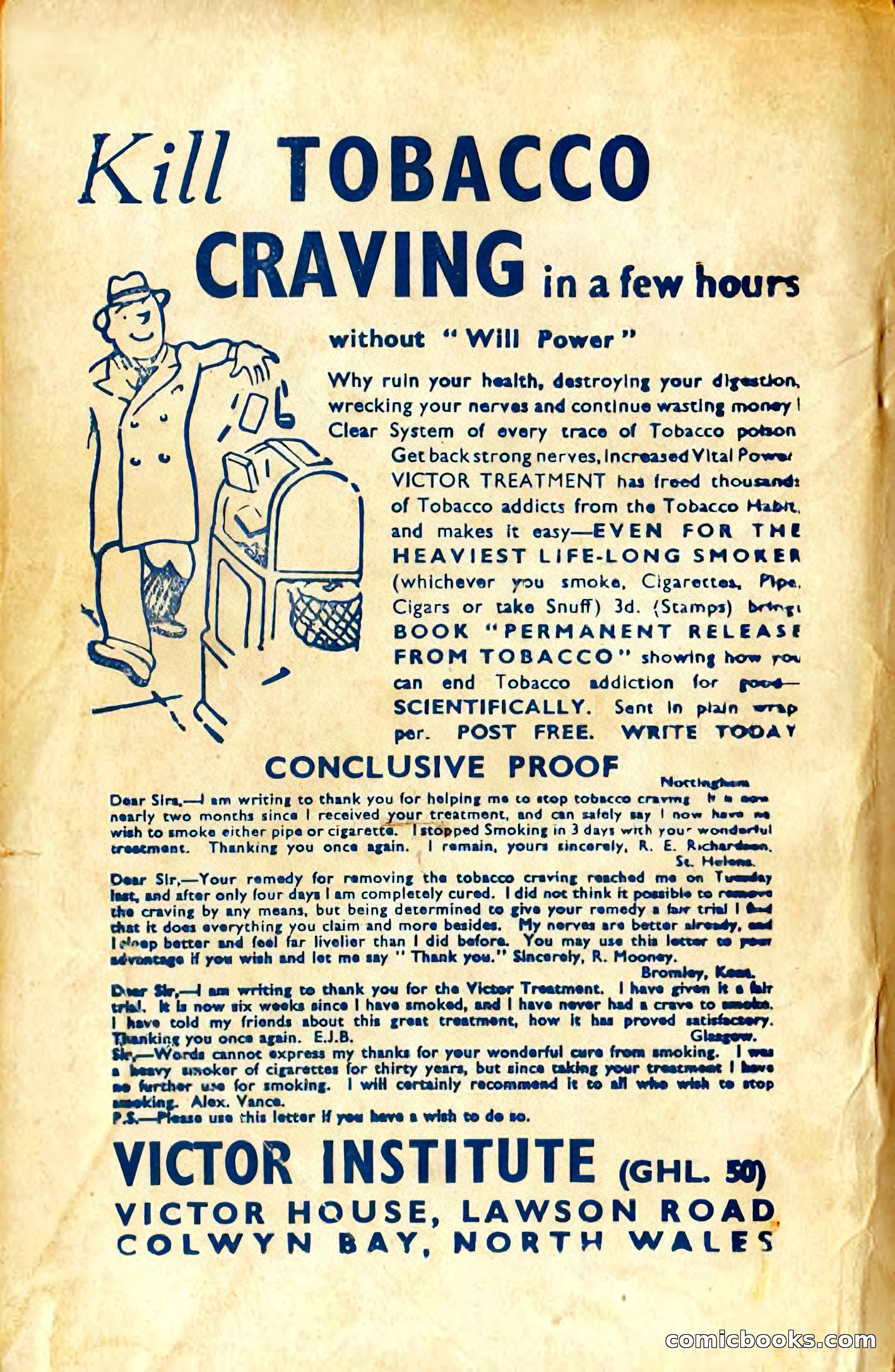 Authentic Science Fiction, December 1951 — page 116 of 116
