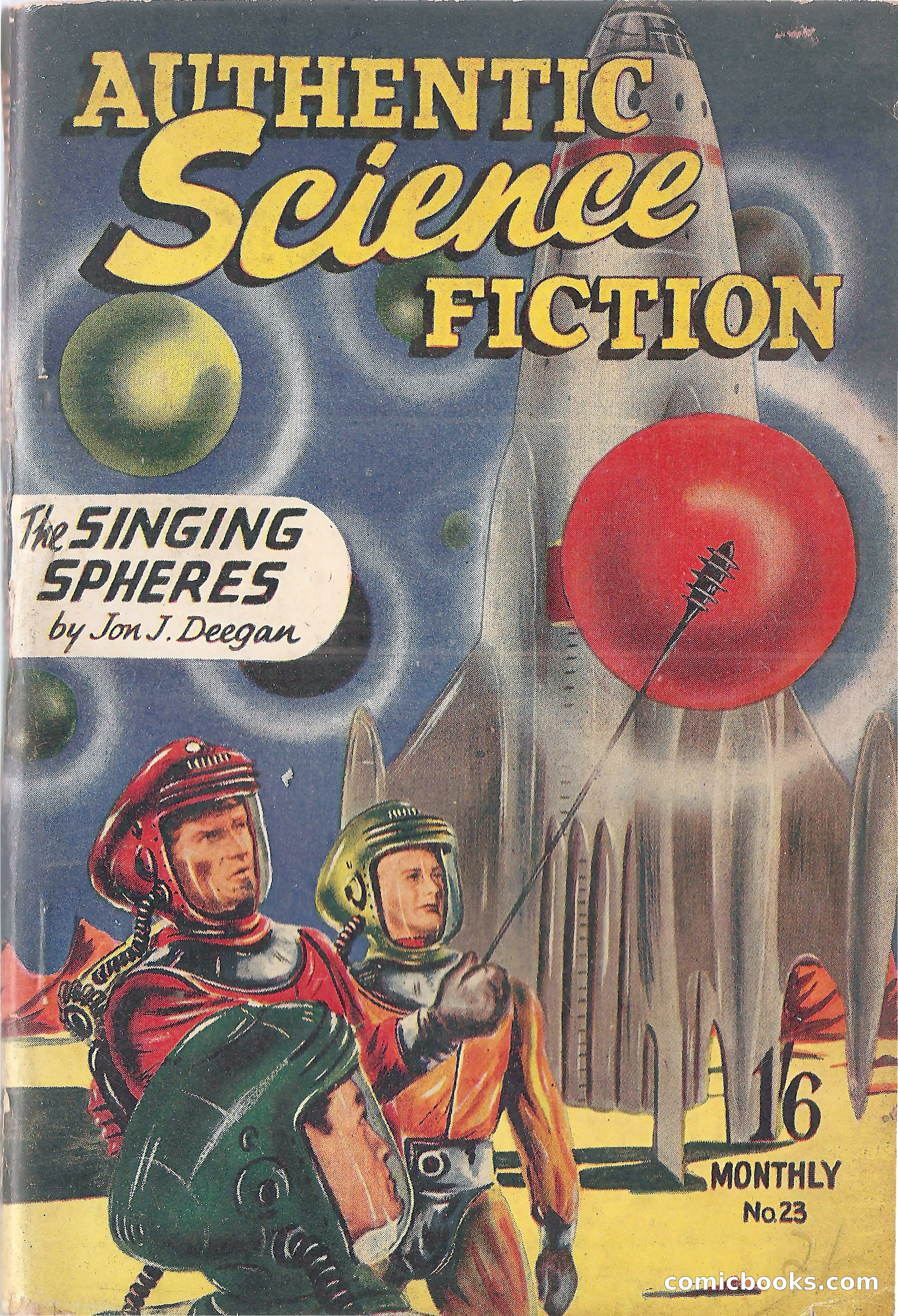 Authentic Science Fiction, No. 23 — page 1 of 59