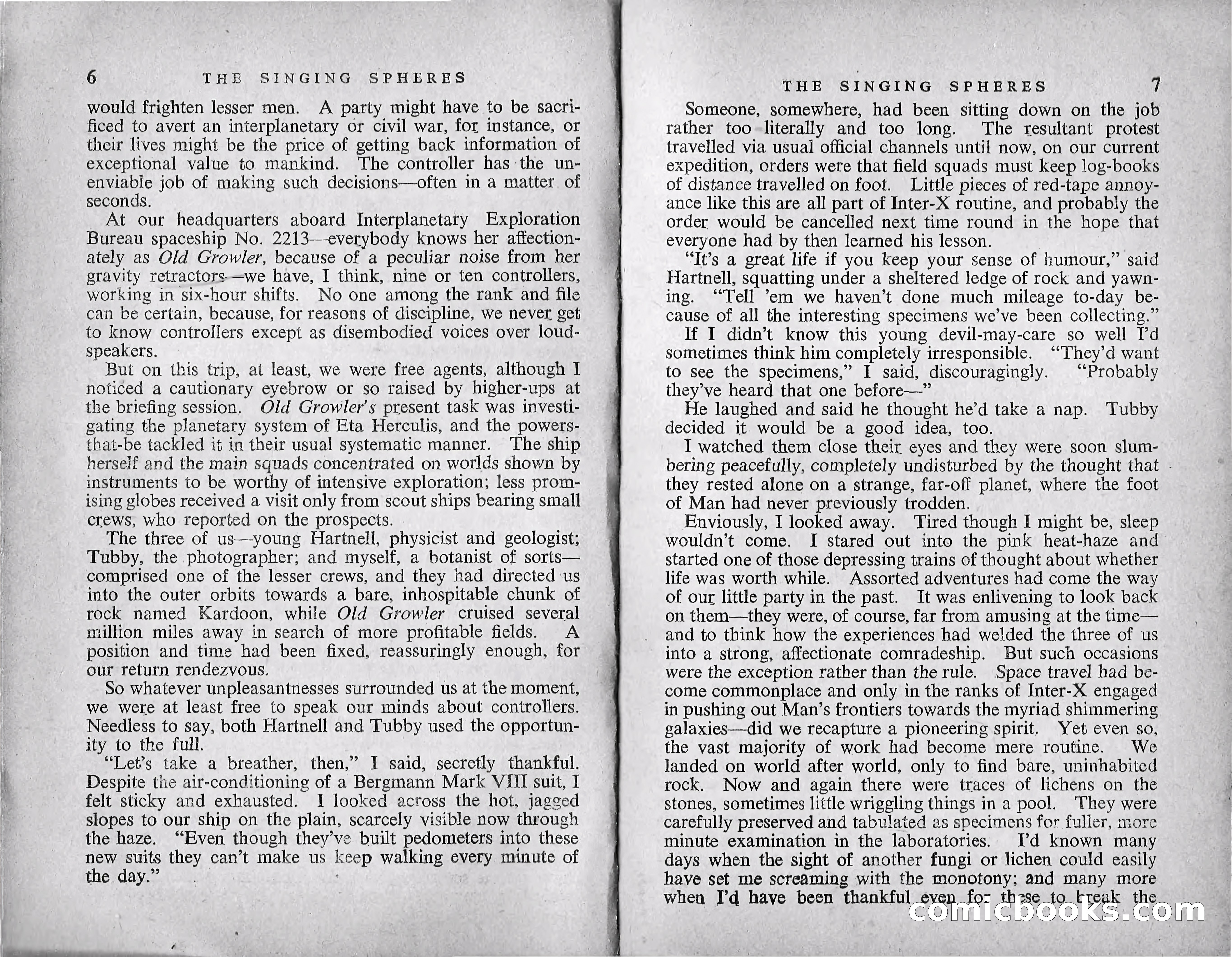 Authentic Science Fiction, No. 23 — page 5 of 59