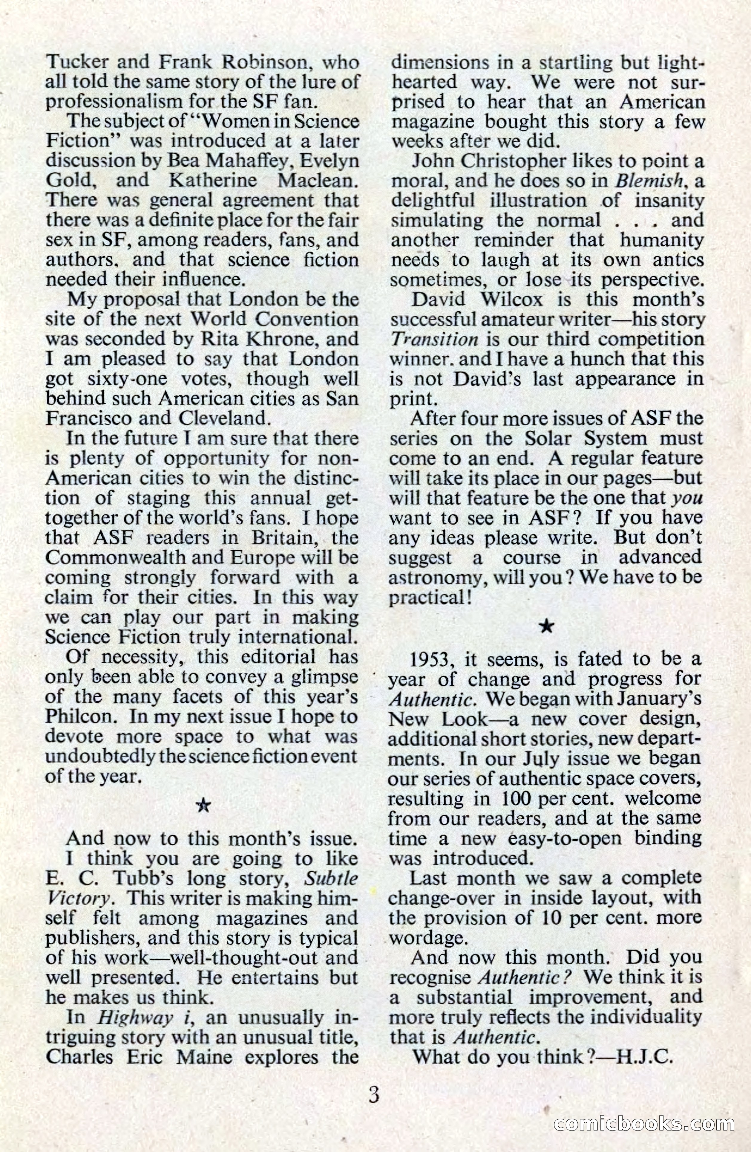 Authentic Science Fiction Monthly #39 — page 4 of 146