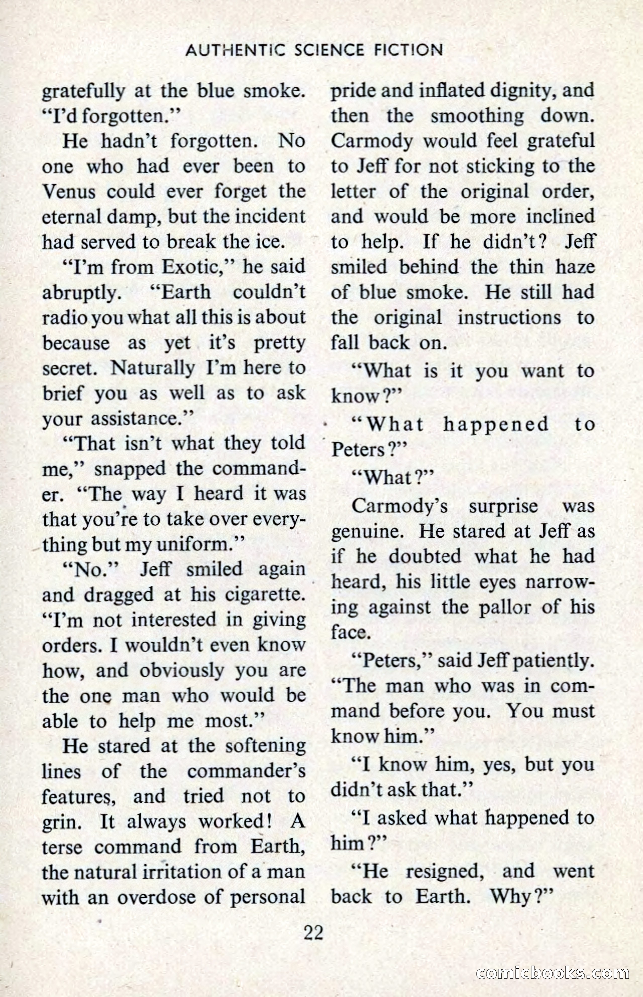 Authentic Science Fiction Monthly #39 — page 23 of 146
