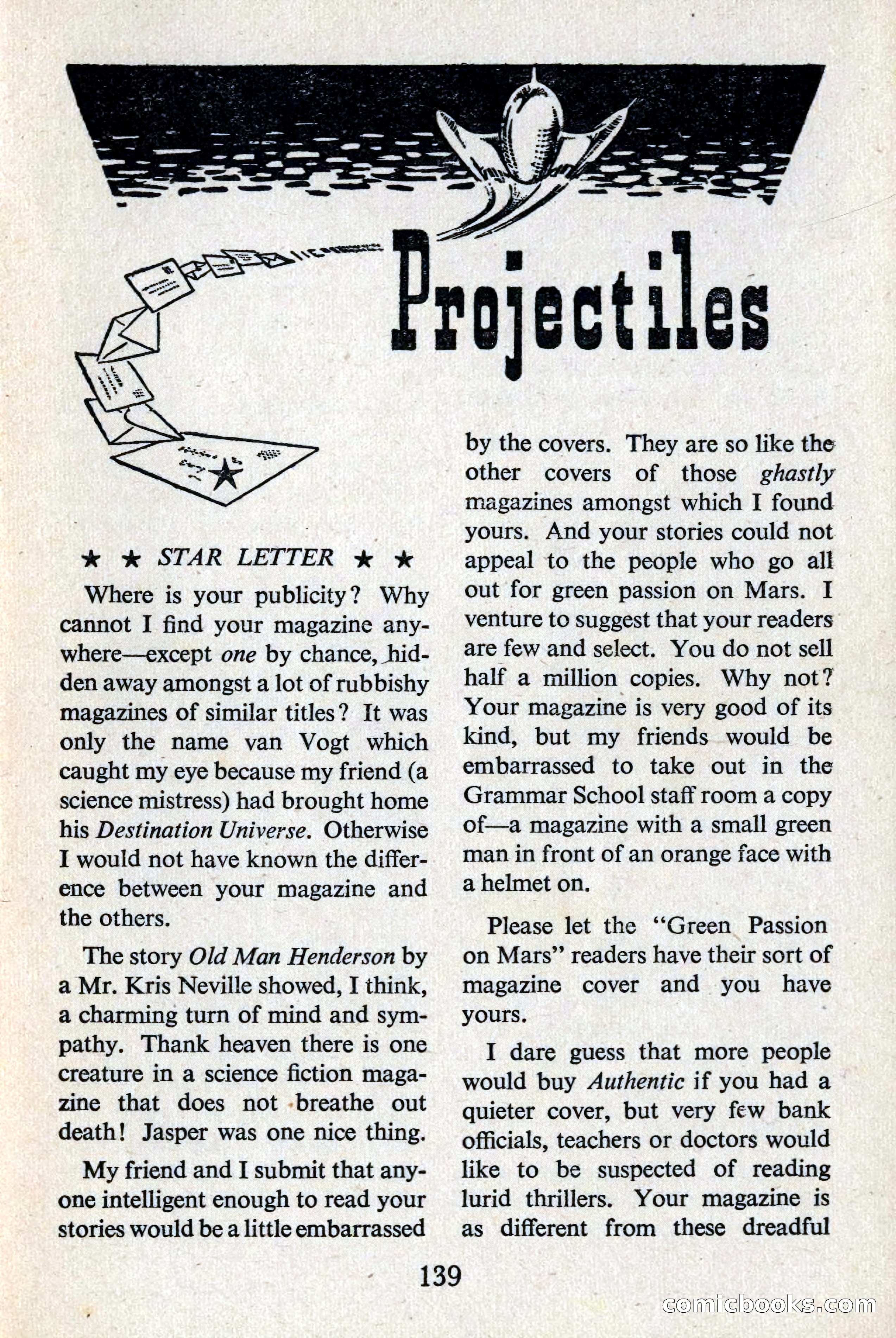 Authentic Science Fiction Monthly #39 — page 140 of 146