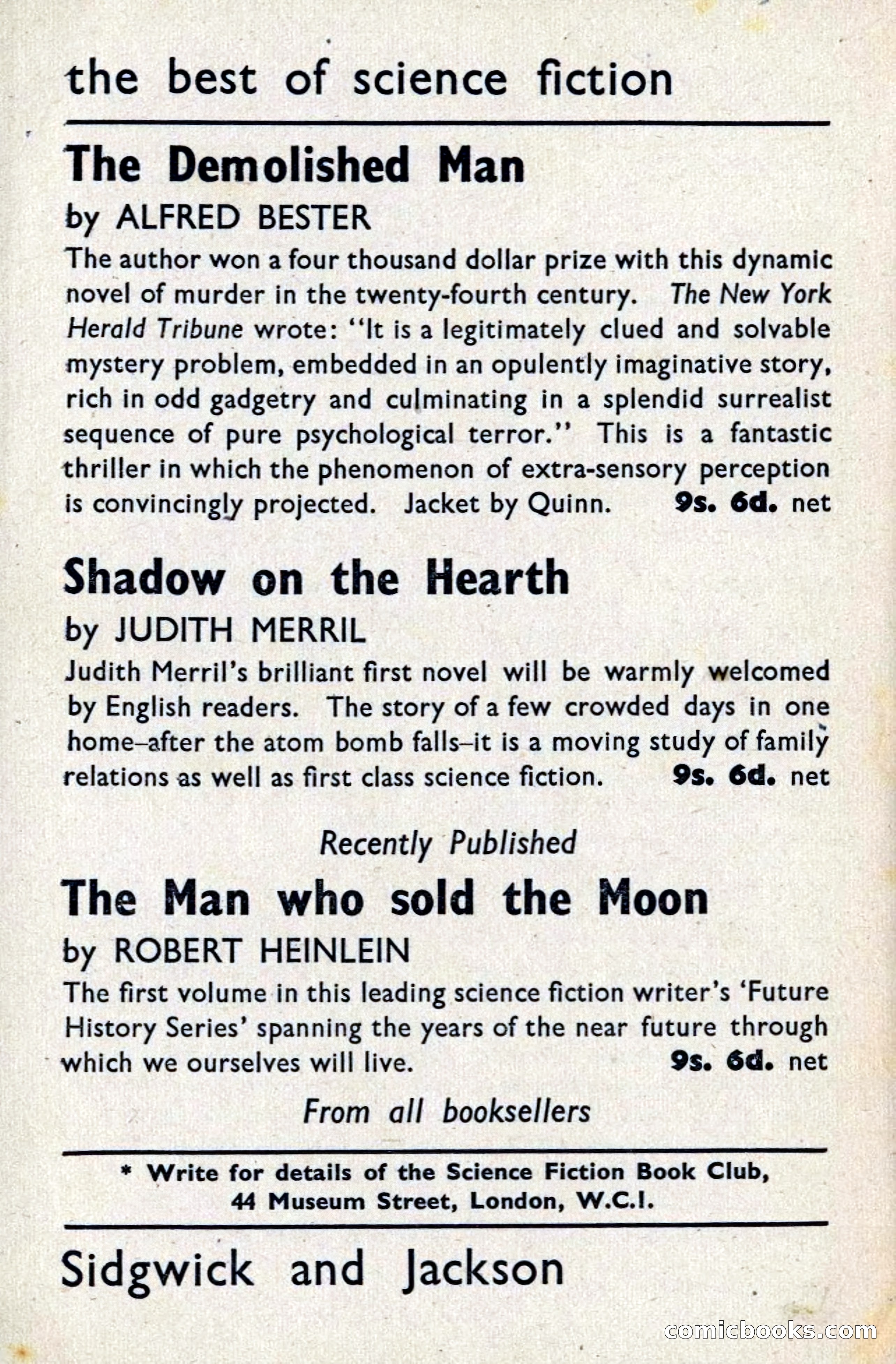 Authentic Science Fiction Monthly #39 — page 143 of 146
