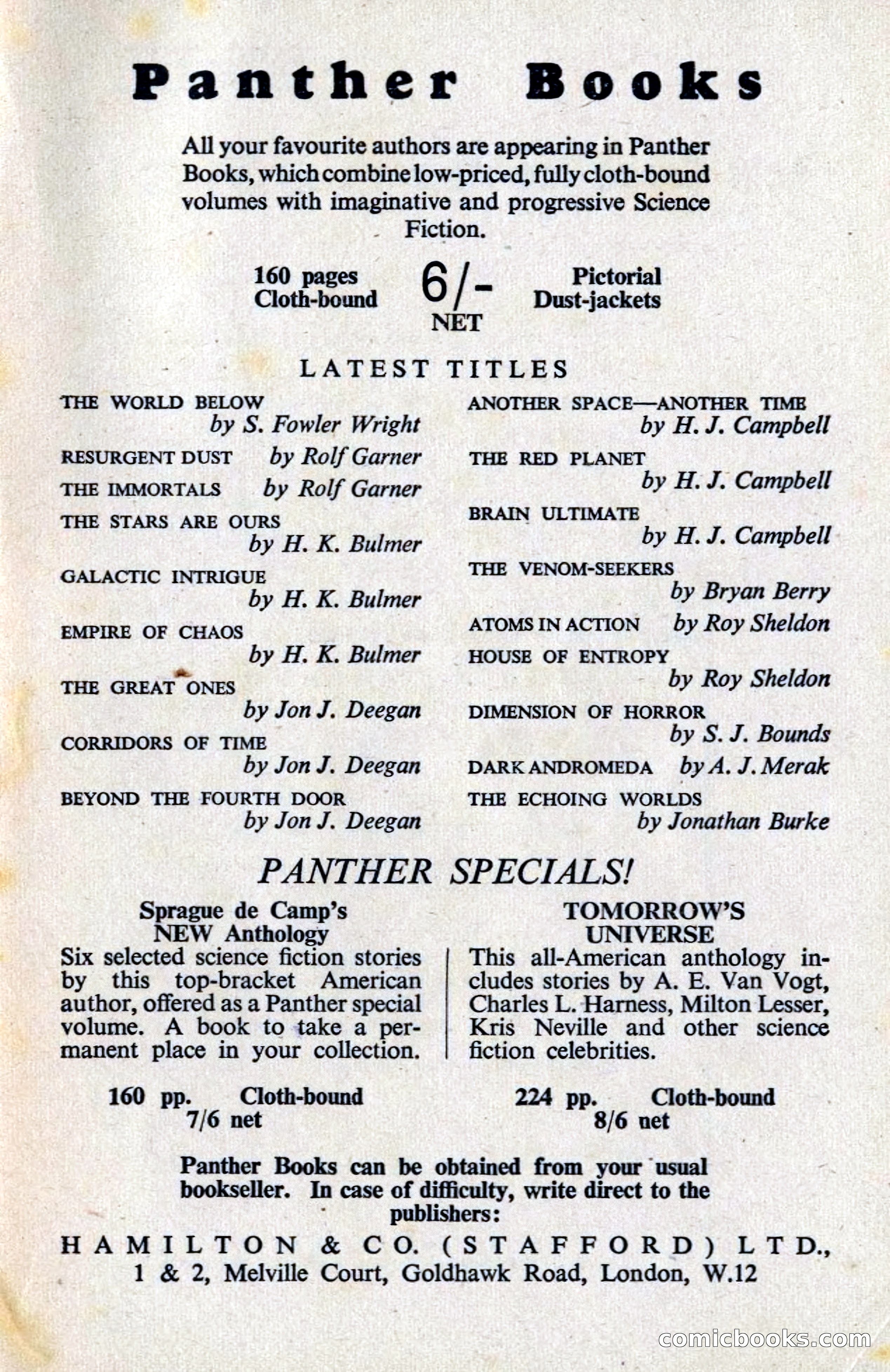 Authentic Science Fiction Monthly #39 — page 144 of 146
