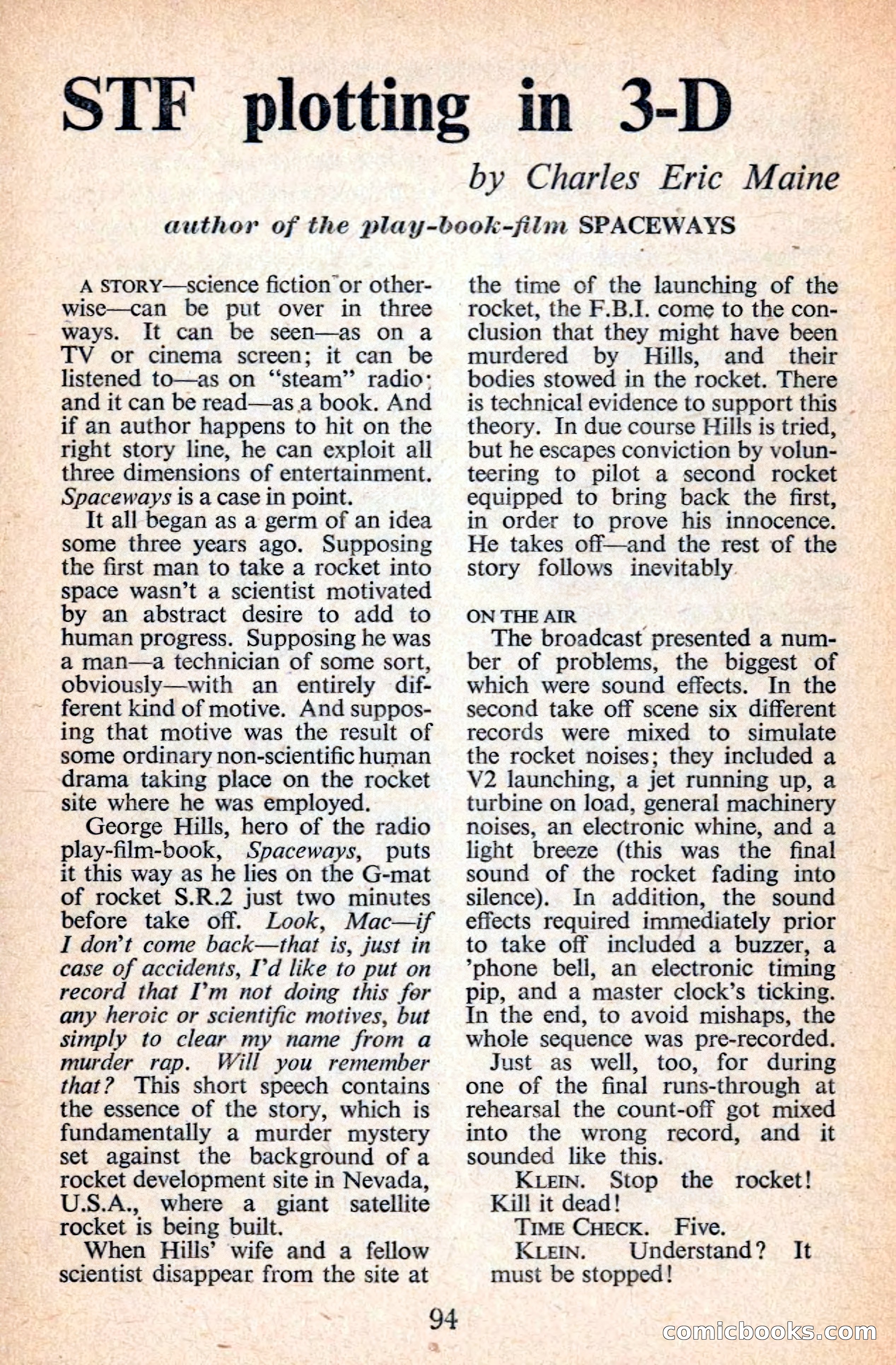 Authentic Science Fiction Monthly No. 41 — page 95 of 162