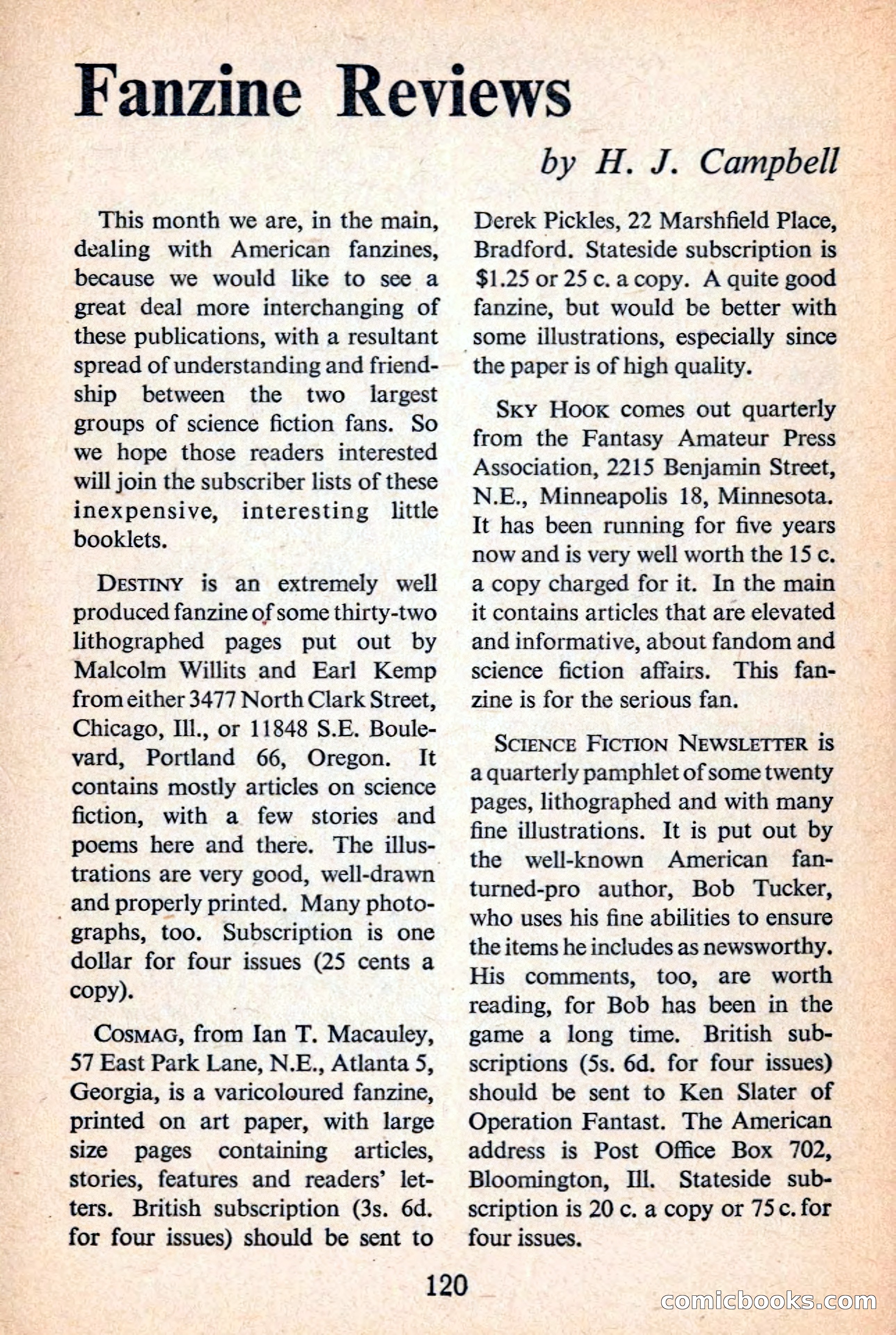 Authentic Science Fiction Monthly No. 41 — page 121 of 162