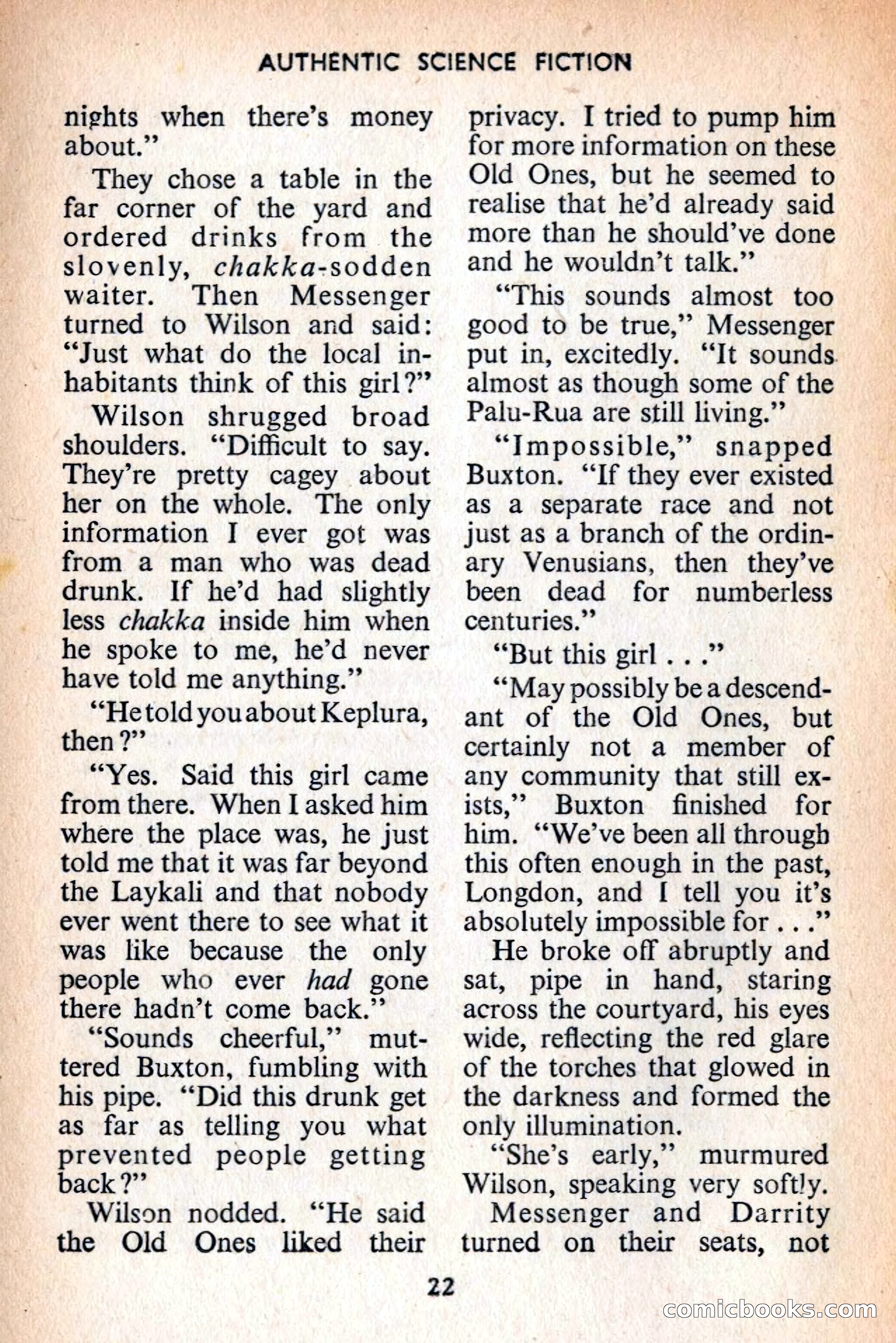 Authentic Science Fiction Monthly No. 42 — page 23 of 162