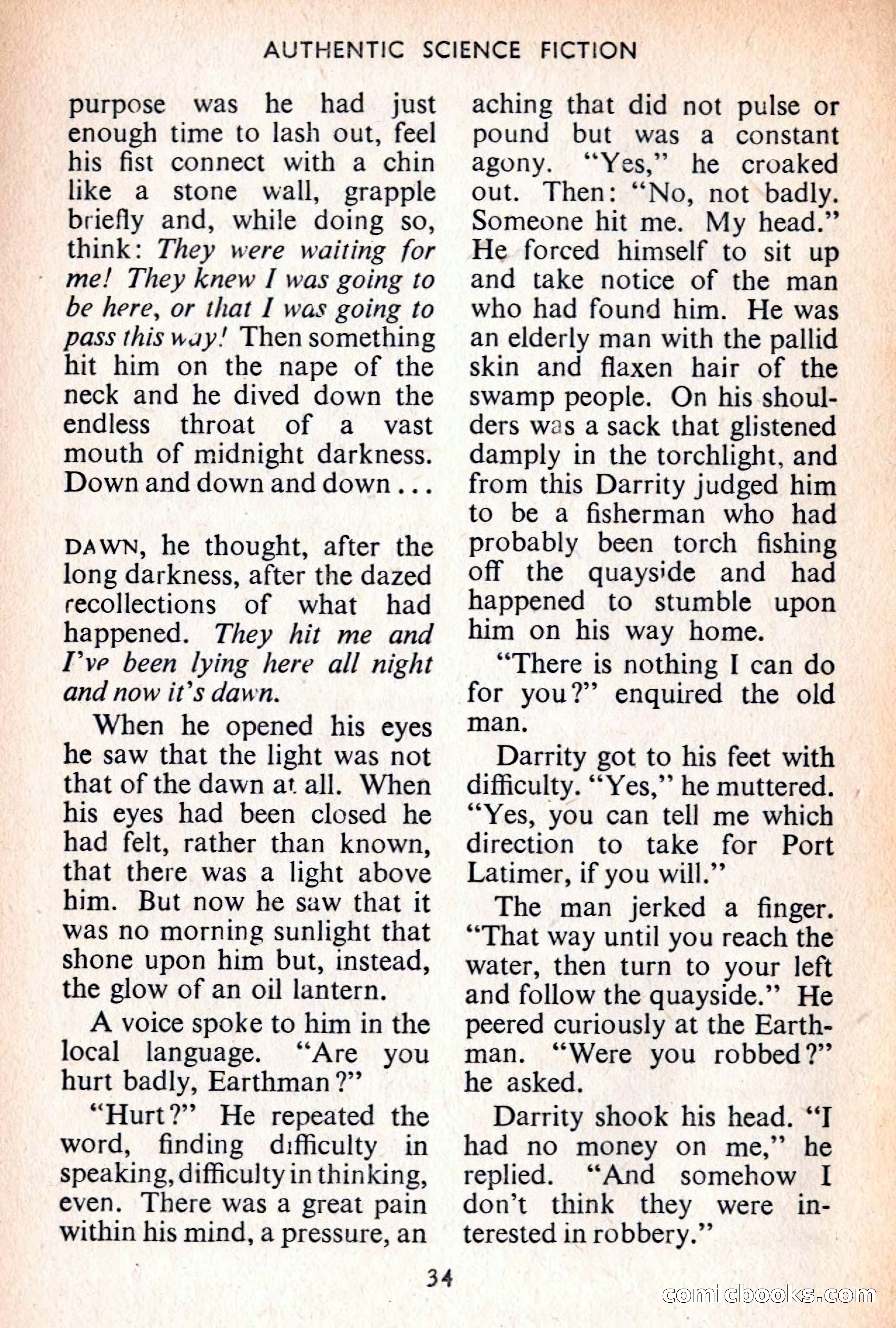 Authentic Science Fiction Monthly No. 42 — page 35 of 162