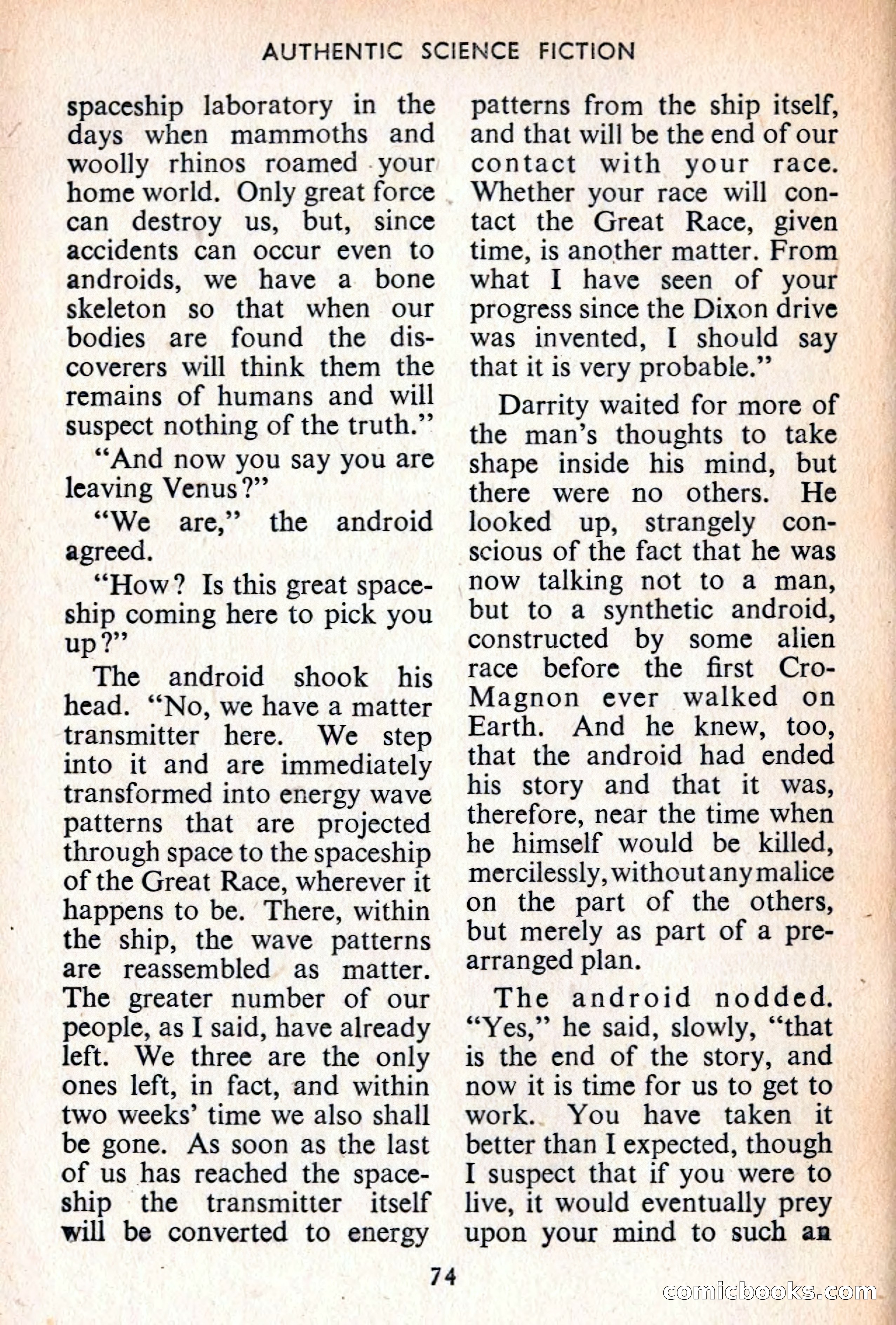 Authentic Science Fiction Monthly No. 42 — page 75 of 162