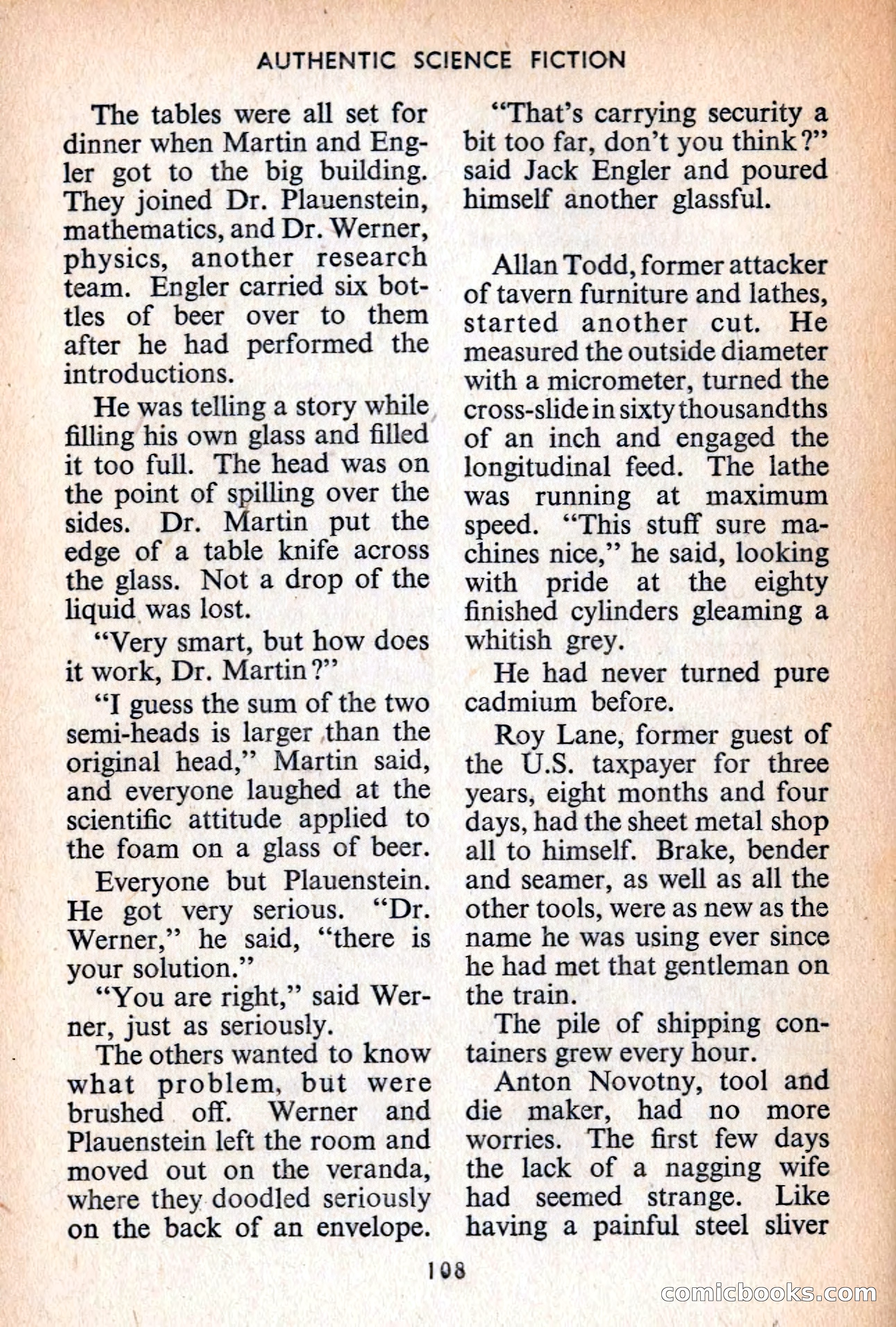 Authentic Science Fiction Monthly No. 42 — page 109 of 162