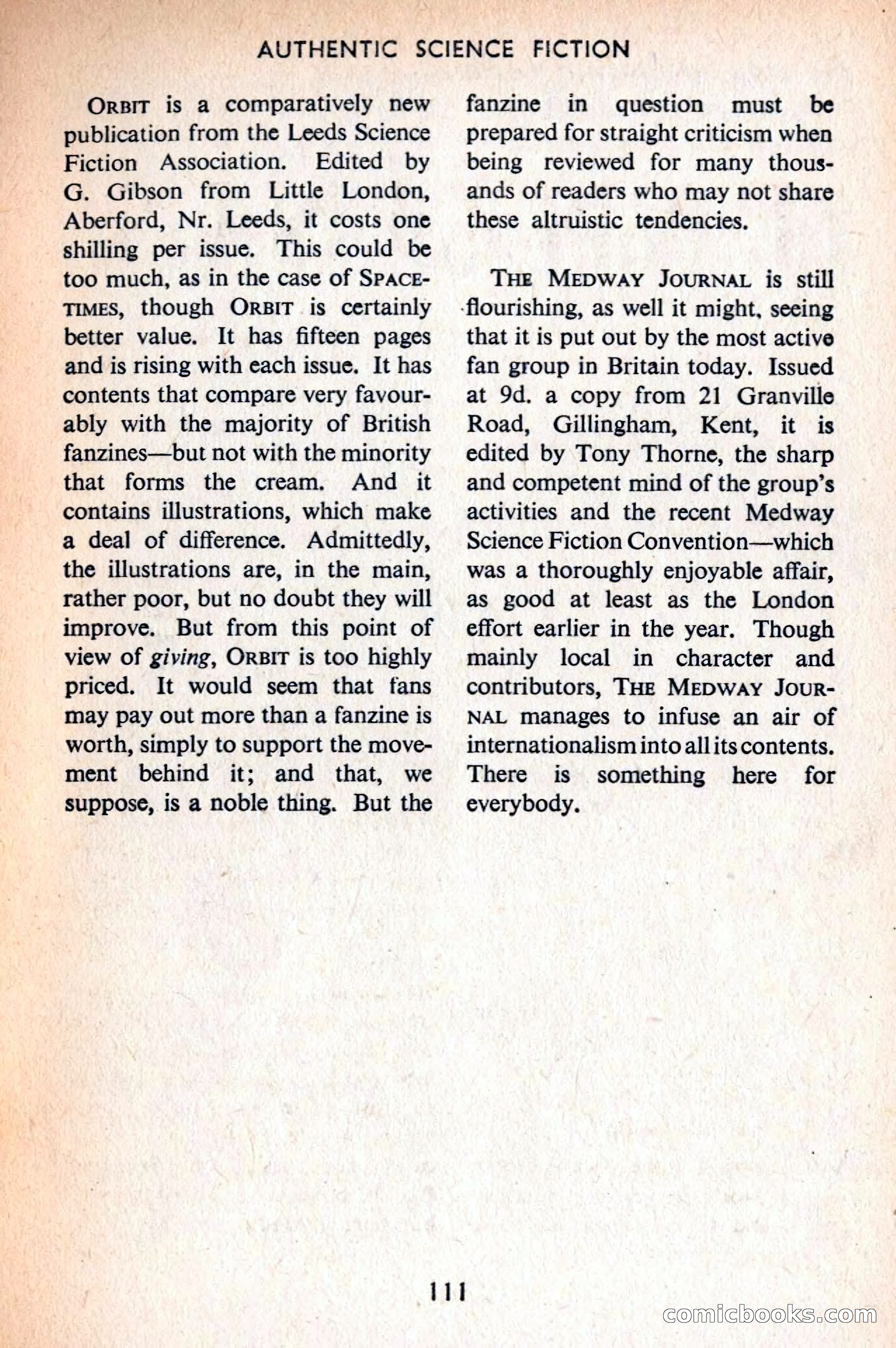 Authentic Science Fiction Monthly No. 42 — page 112 of 162