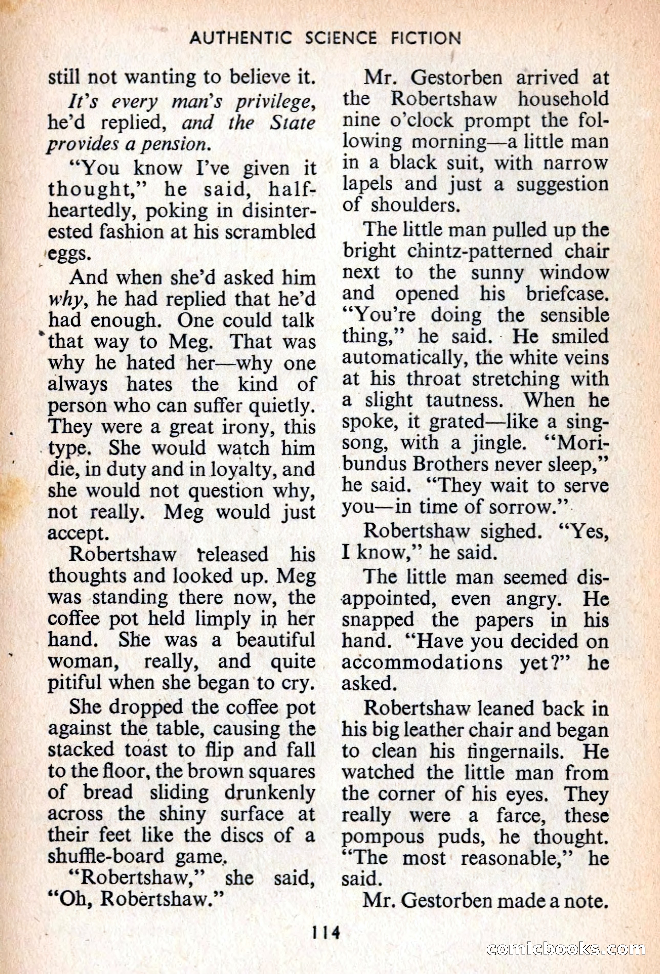 Authentic Science Fiction Monthly No. 42 — page 115 of 162