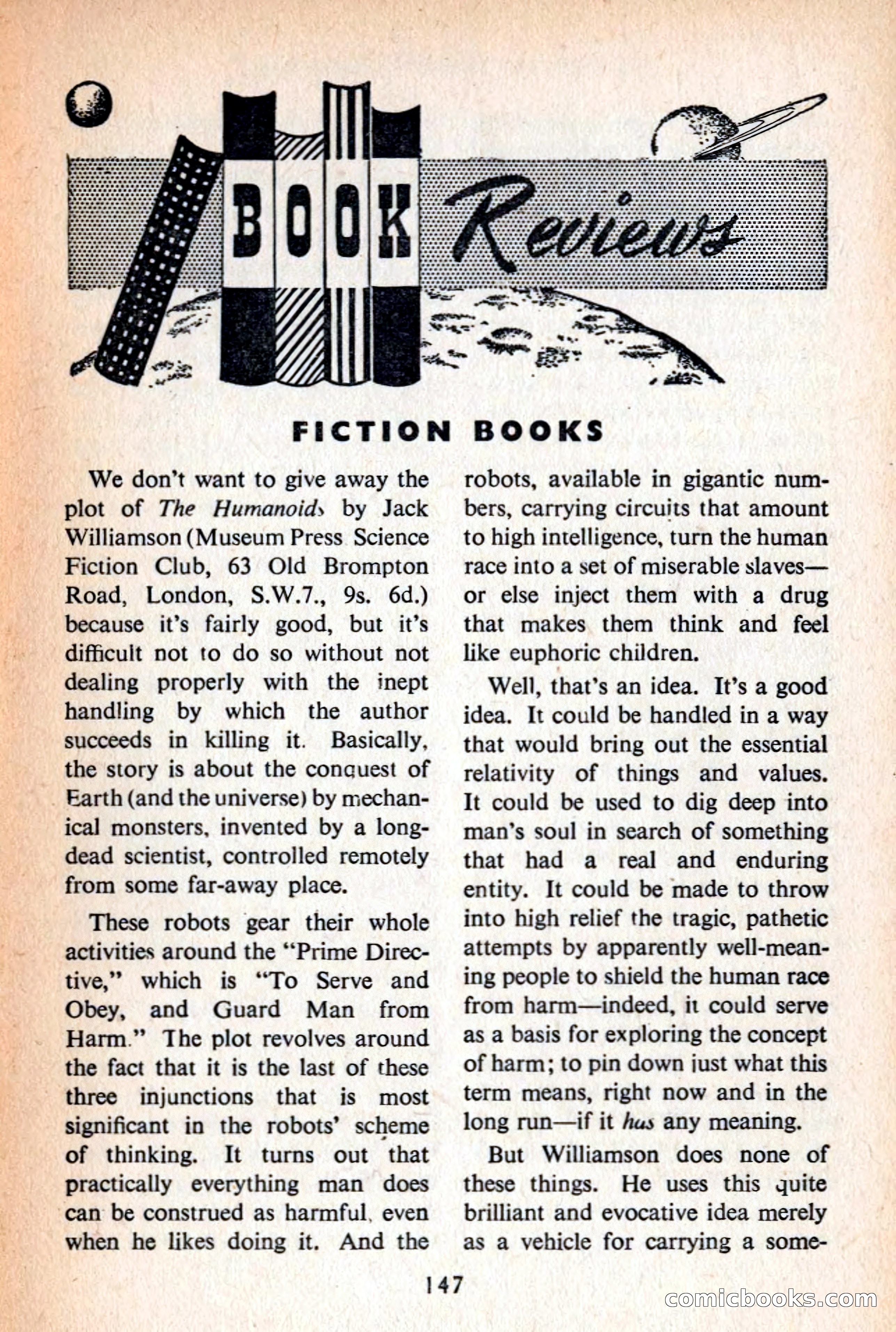 Authentic Science Fiction Monthly No. 42 — page 148 of 162