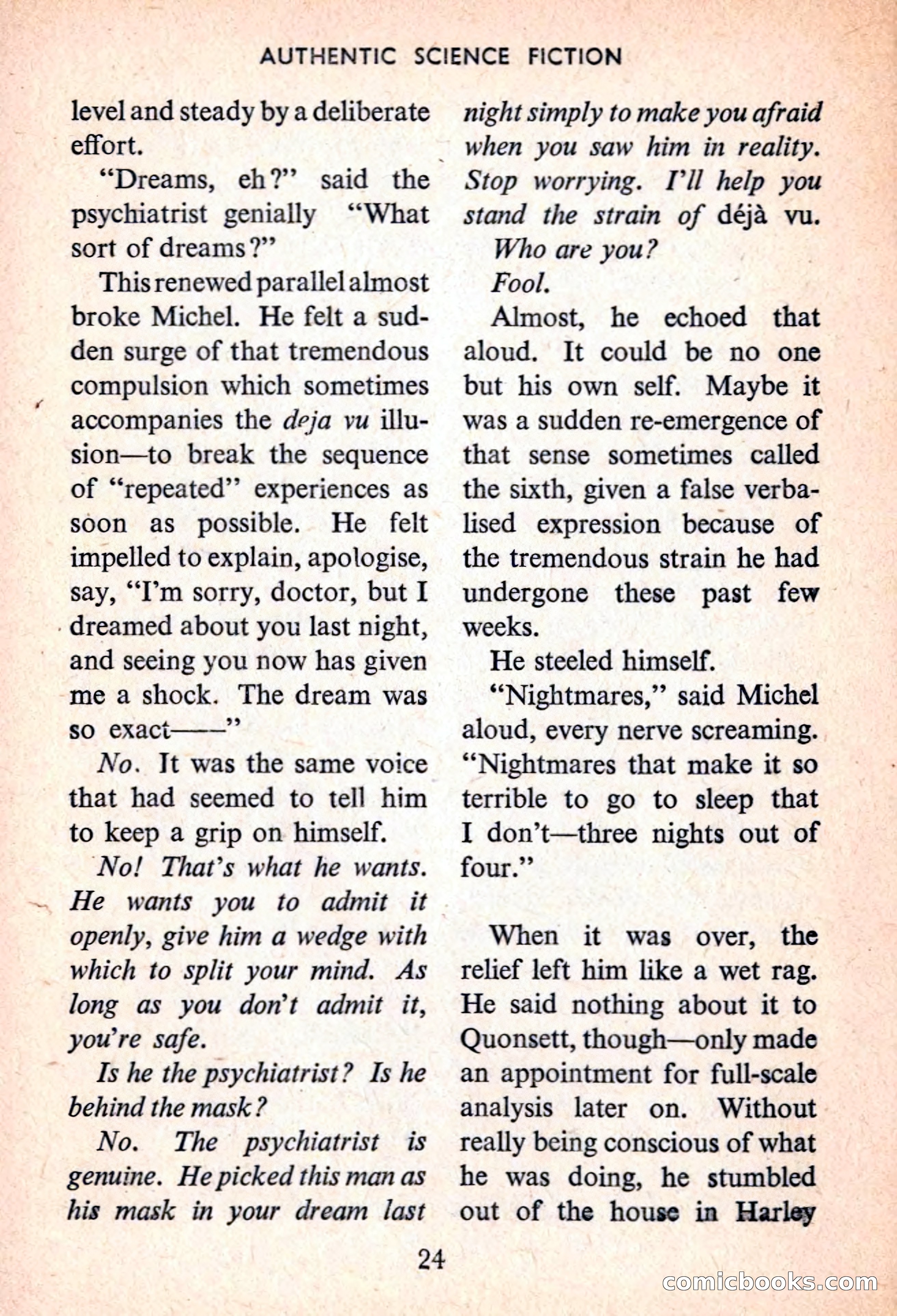 Authentic Science Fiction Monthly No. 43 — page 25 of 162