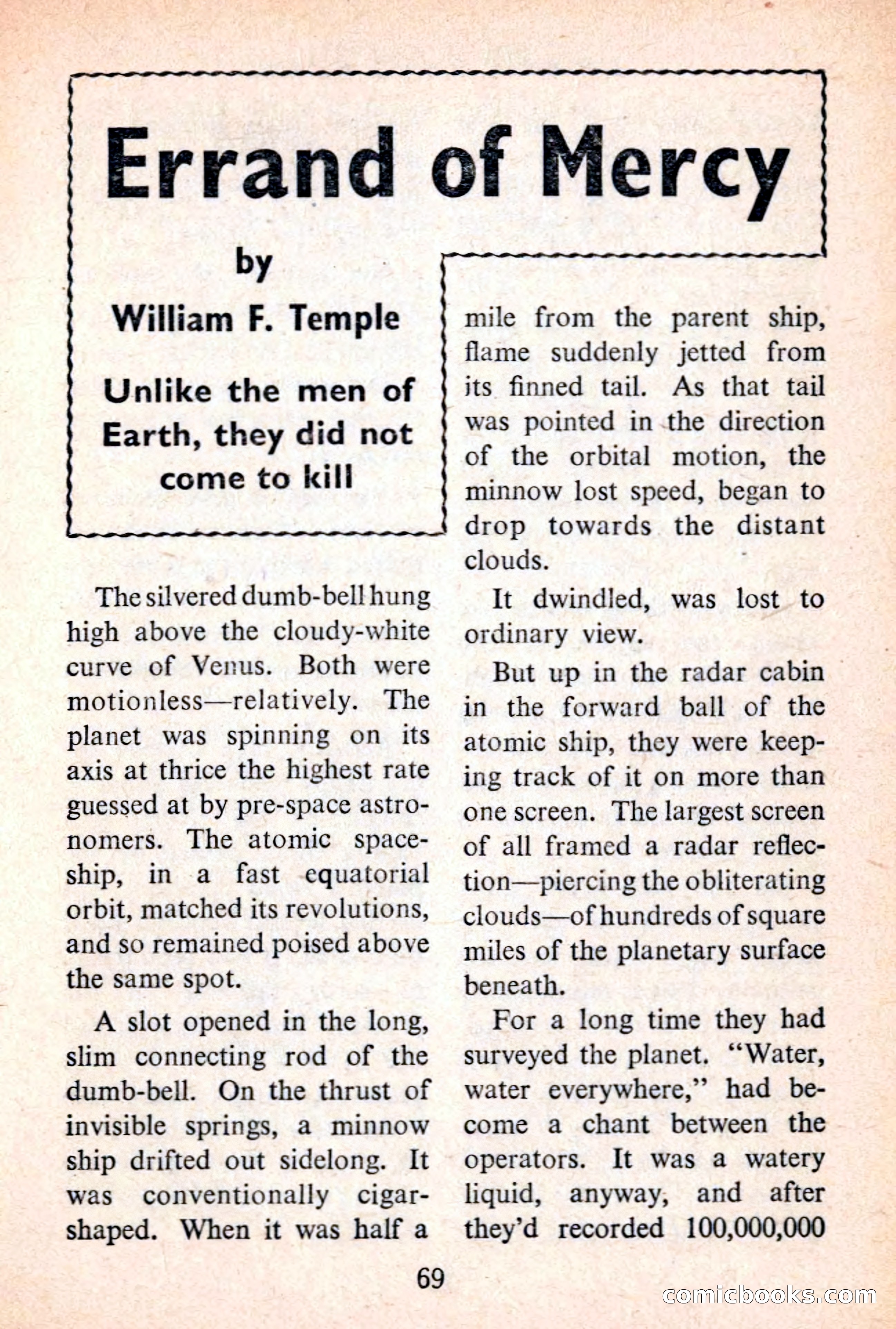 Authentic Science Fiction Monthly No. 43 — page 70 of 162