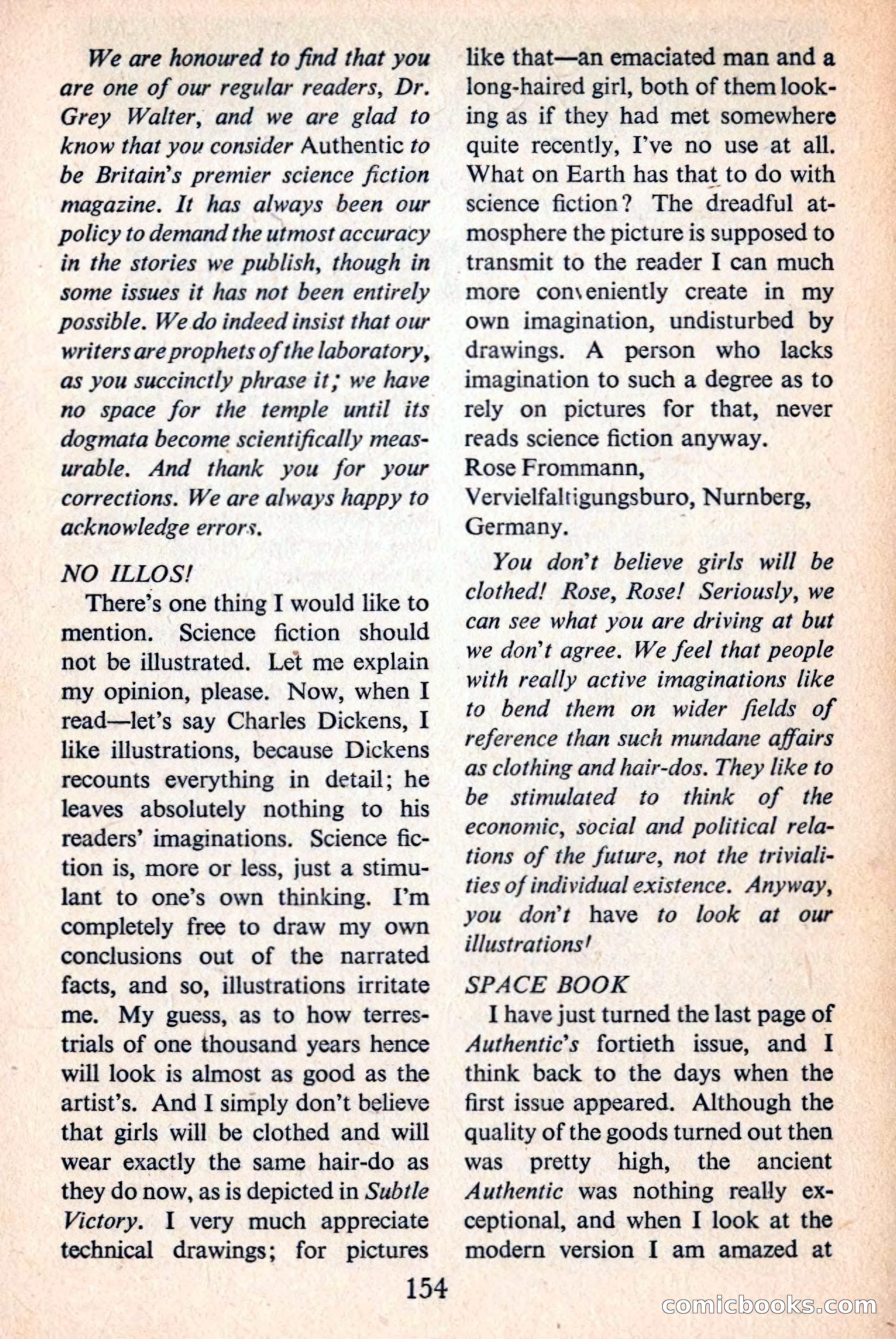 Authentic Science Fiction Monthly No. 43 — page 155 of 162
