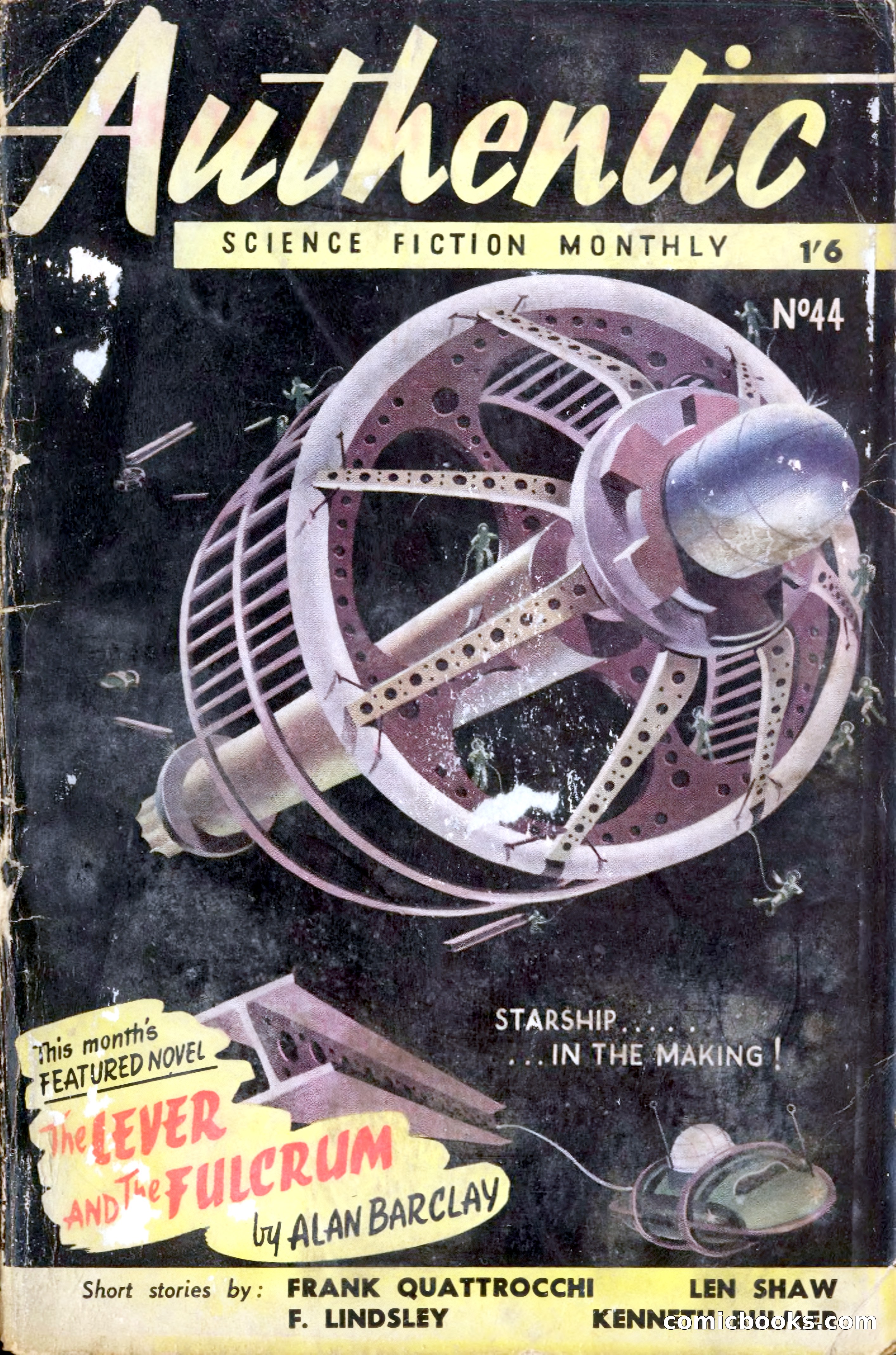 Authentic Science Fiction Monthly No. 44 — page 1 of 162