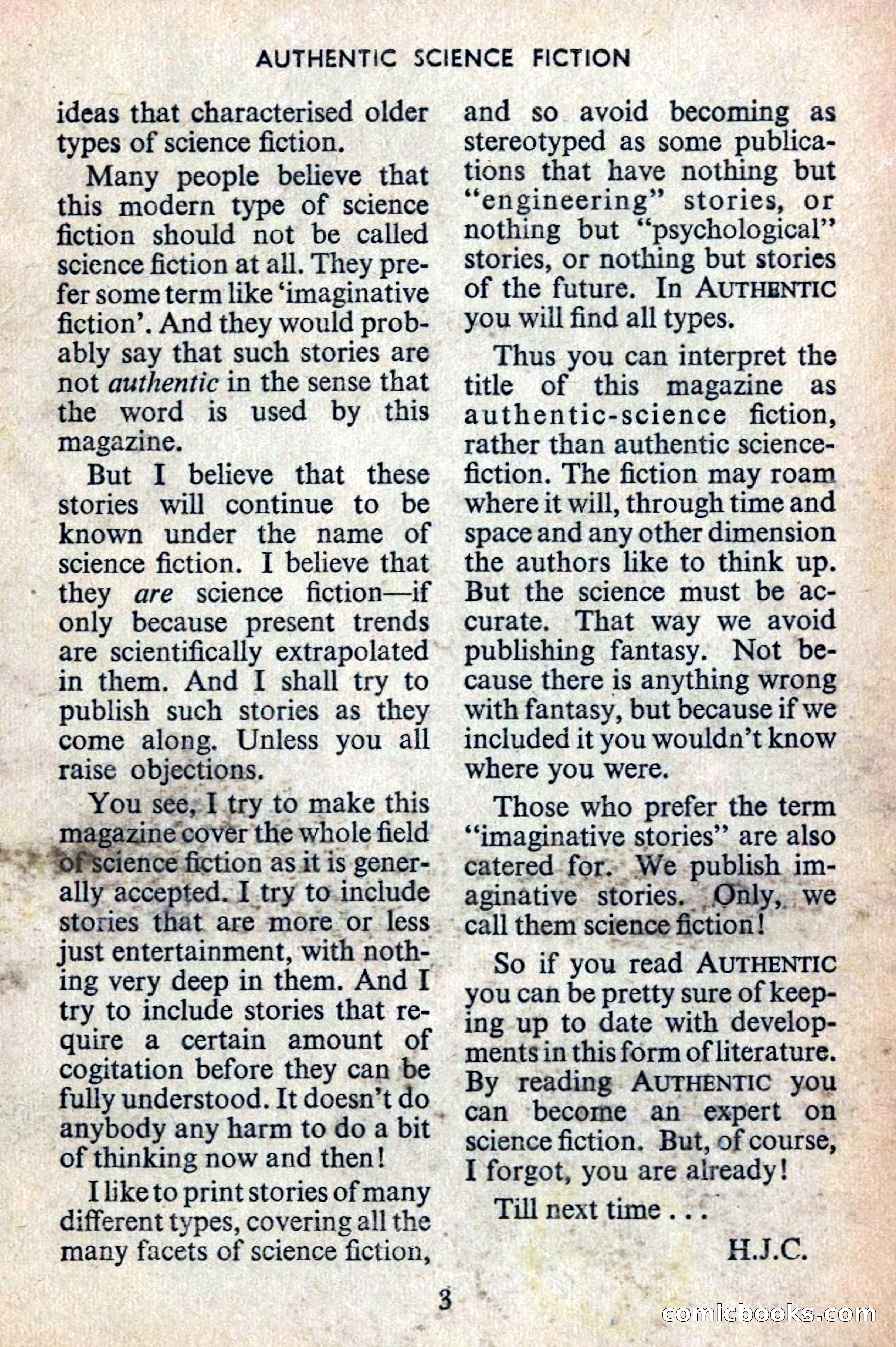 Authentic Science Fiction Monthly No. 44 — page 4 of 162