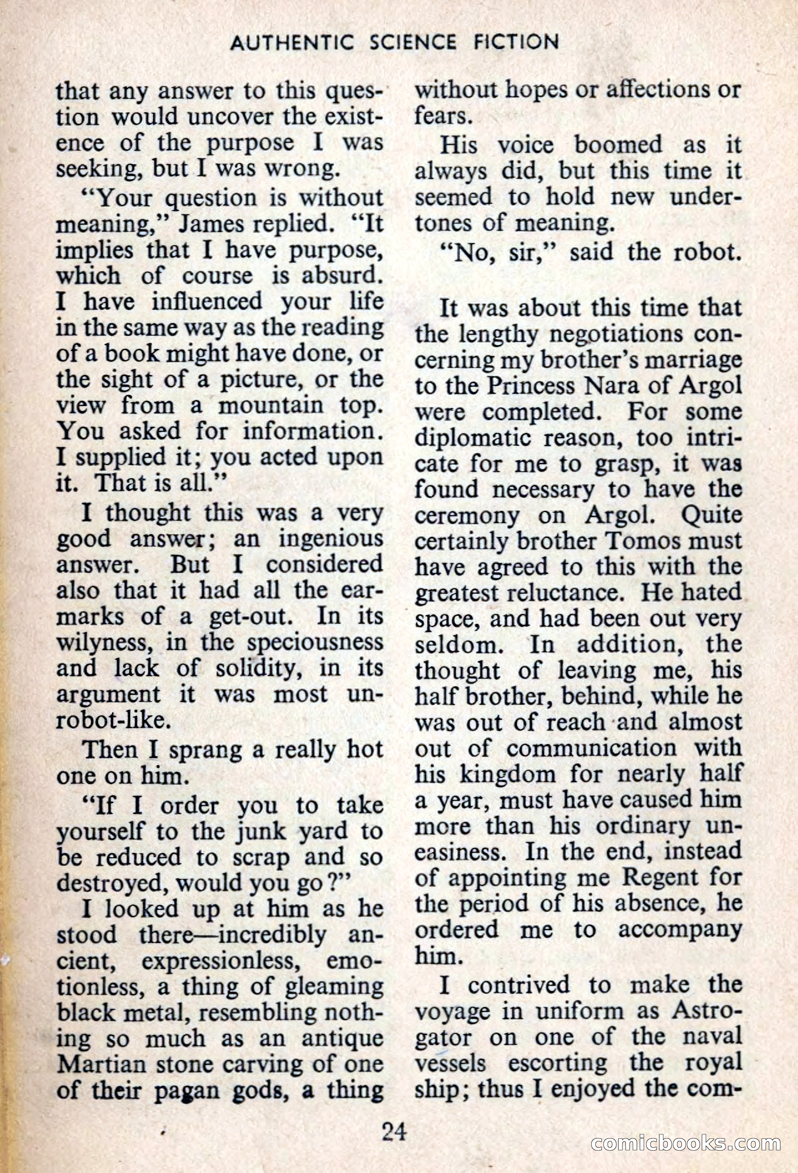 Authentic Science Fiction Monthly No. 44 — page 25 of 162