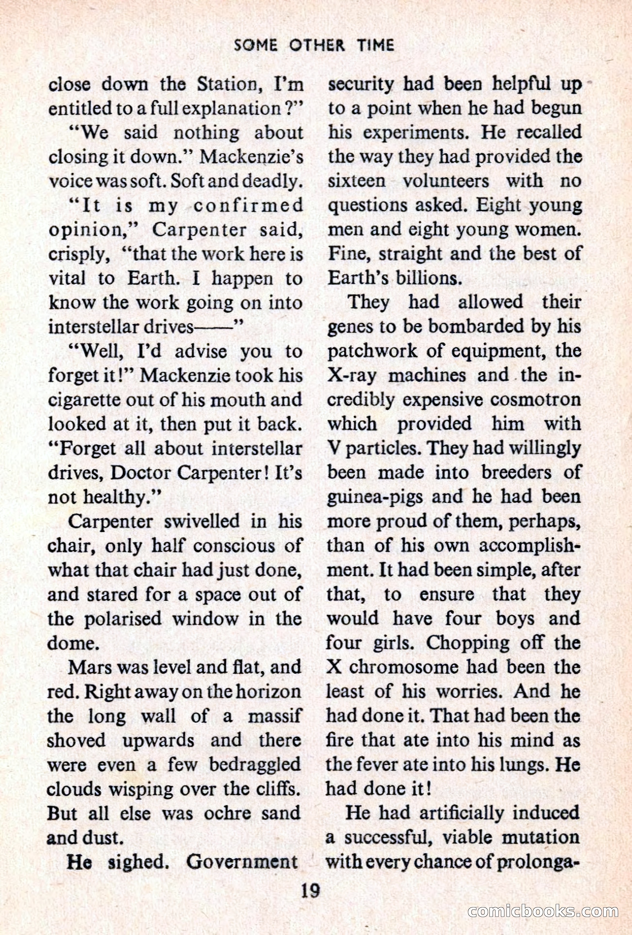 Authentic Science Fiction Monthly, Issue 45 — page 20 of 162