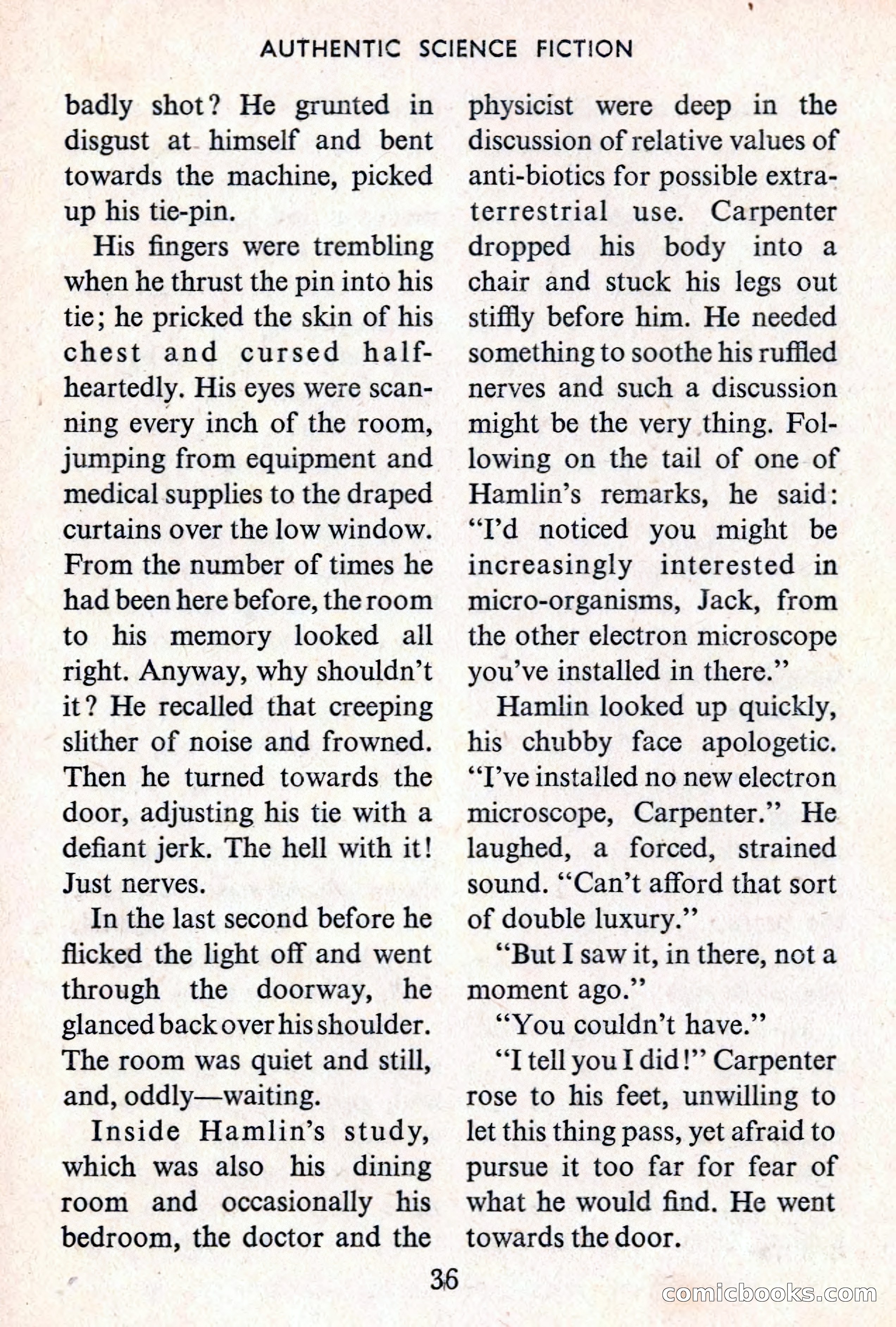 Authentic Science Fiction Monthly, Issue 45 — page 37 of 162