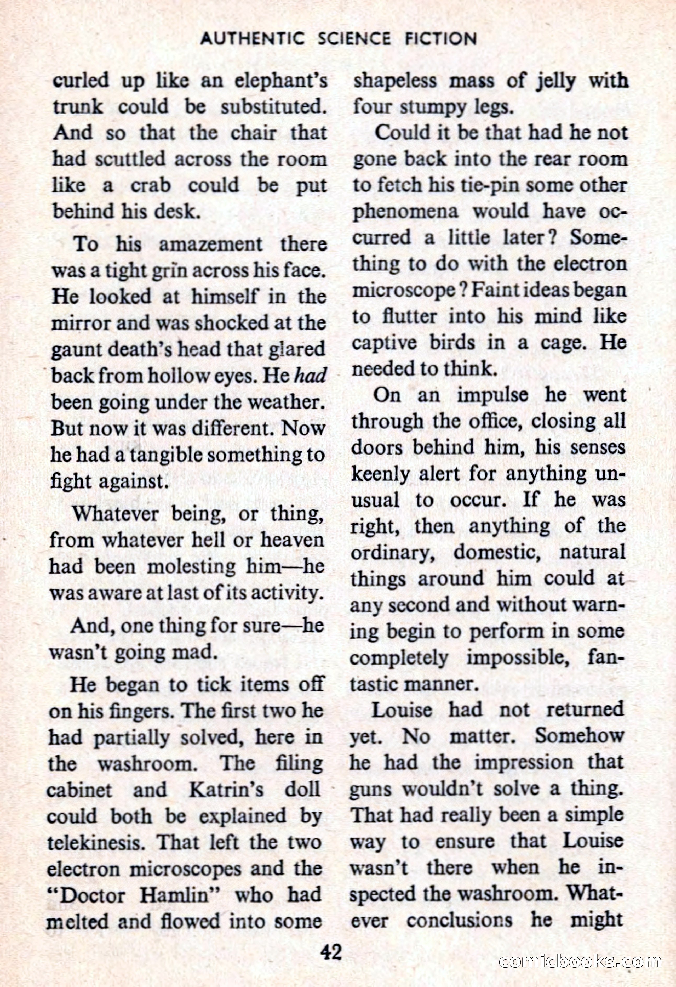 Authentic Science Fiction Monthly, Issue 45 — page 43 of 162