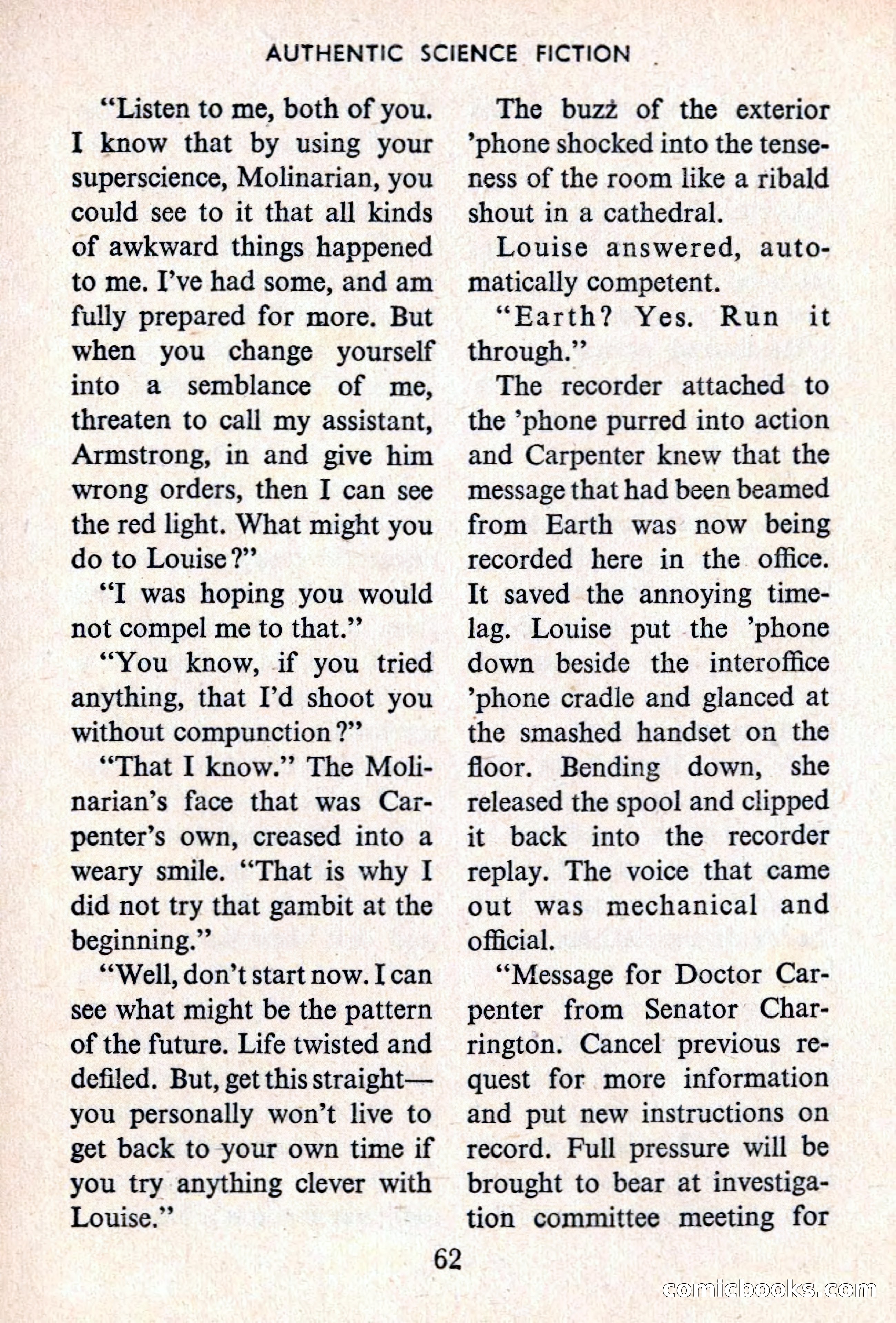 Authentic Science Fiction Monthly, Issue 45 — page 63 of 162
