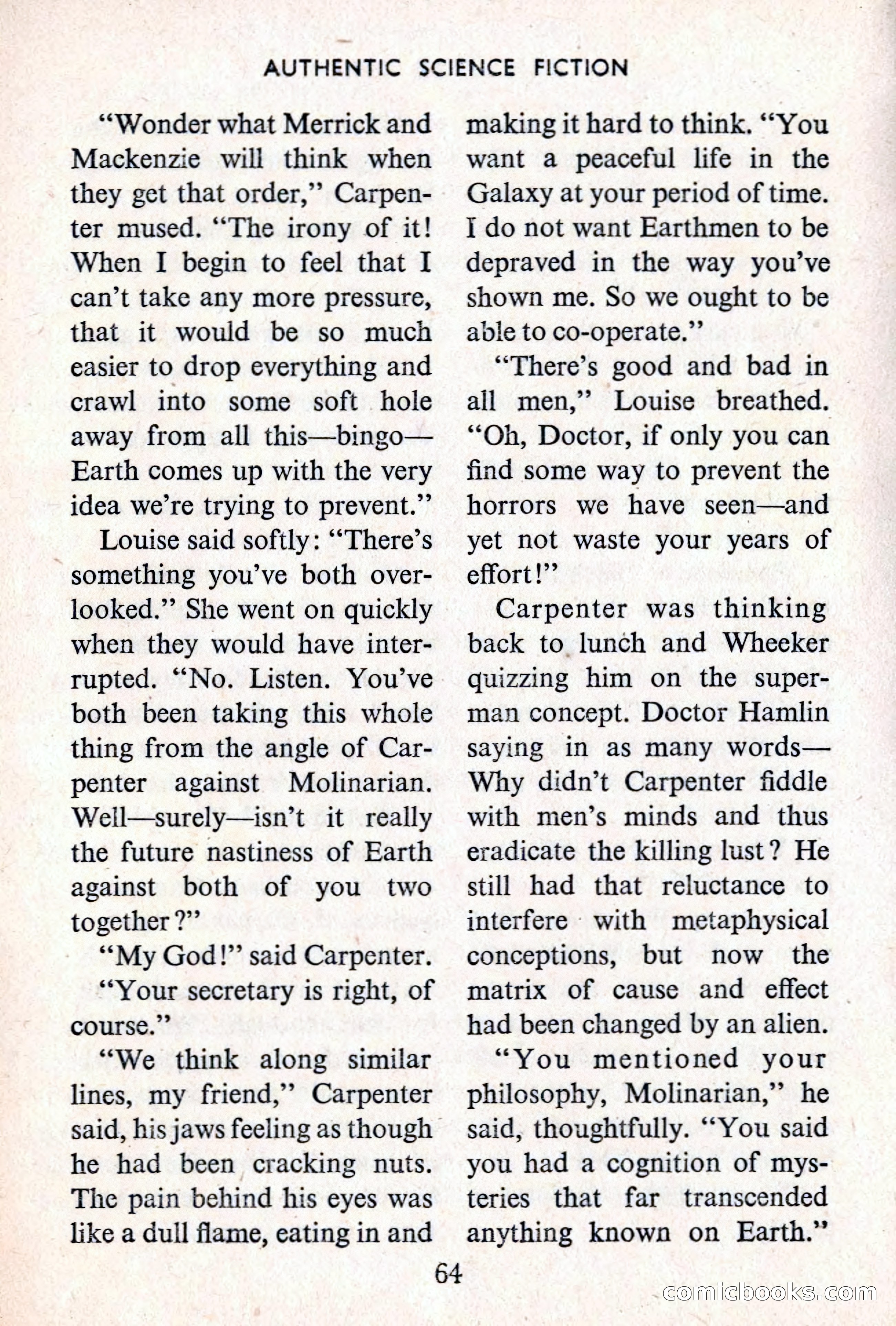 Authentic Science Fiction Monthly, Issue 45 — page 65 of 162