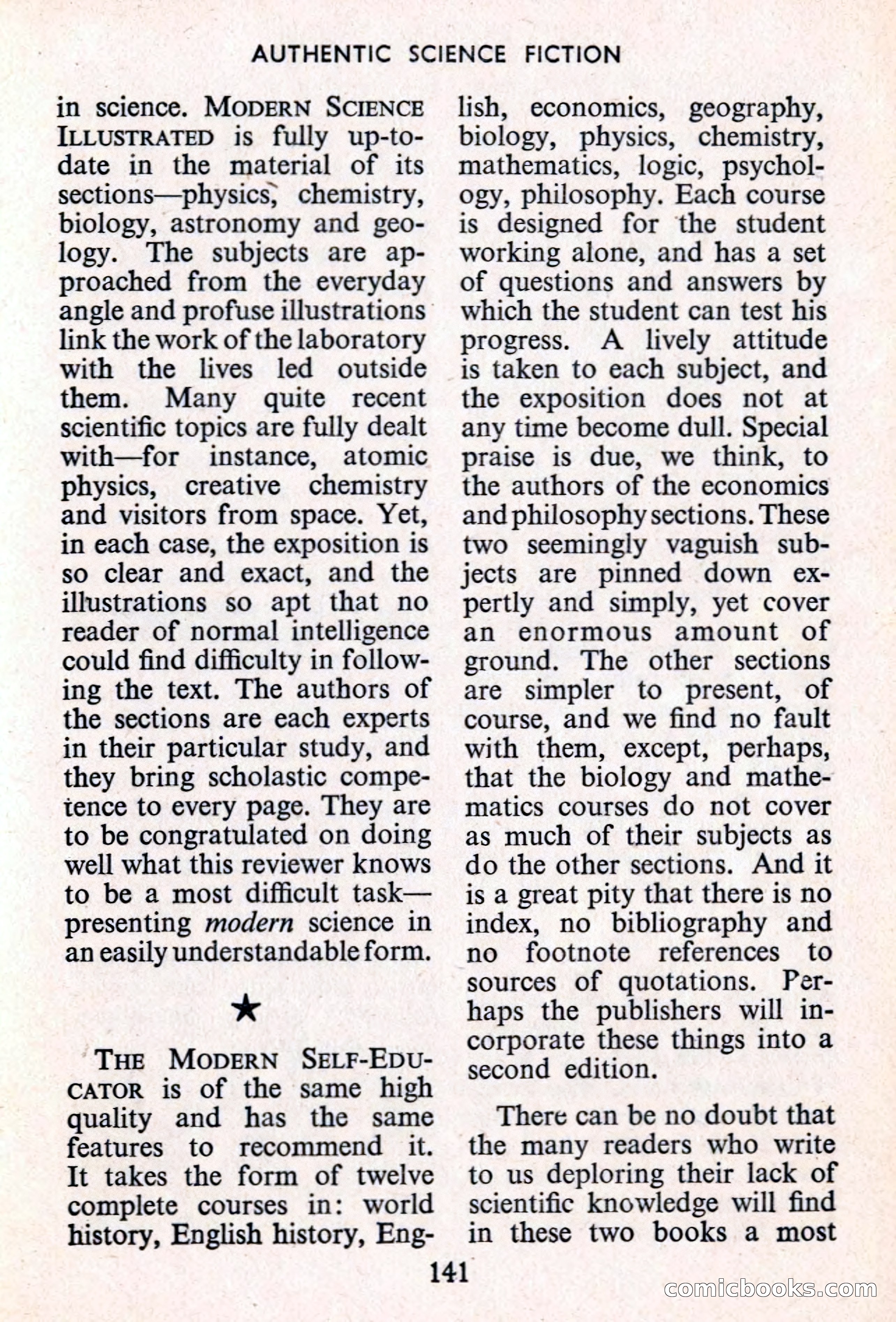 Authentic Science Fiction Monthly, Issue 45 — page 142 of 162