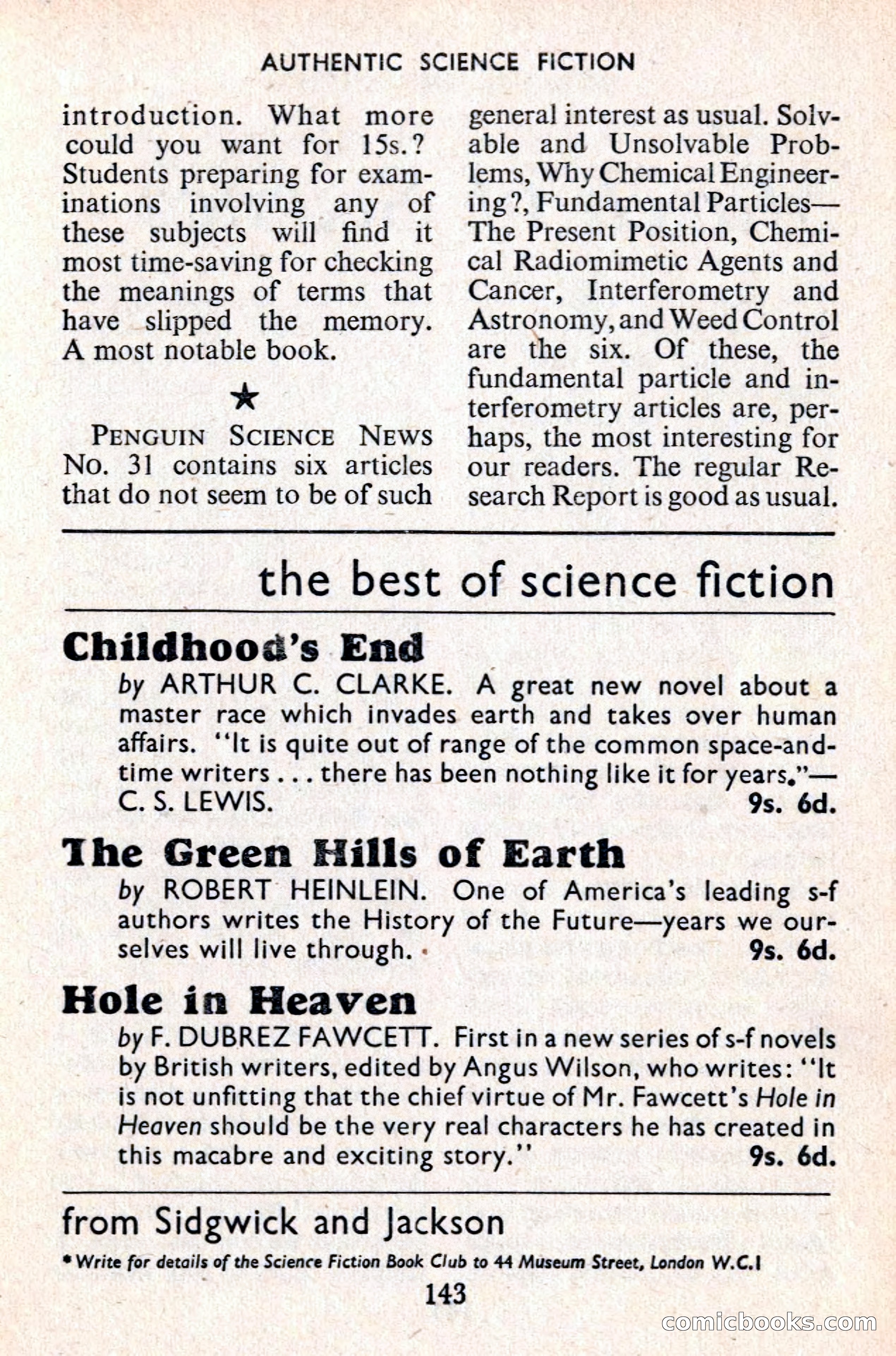 Authentic Science Fiction Monthly, Issue 45 — page 144 of 162