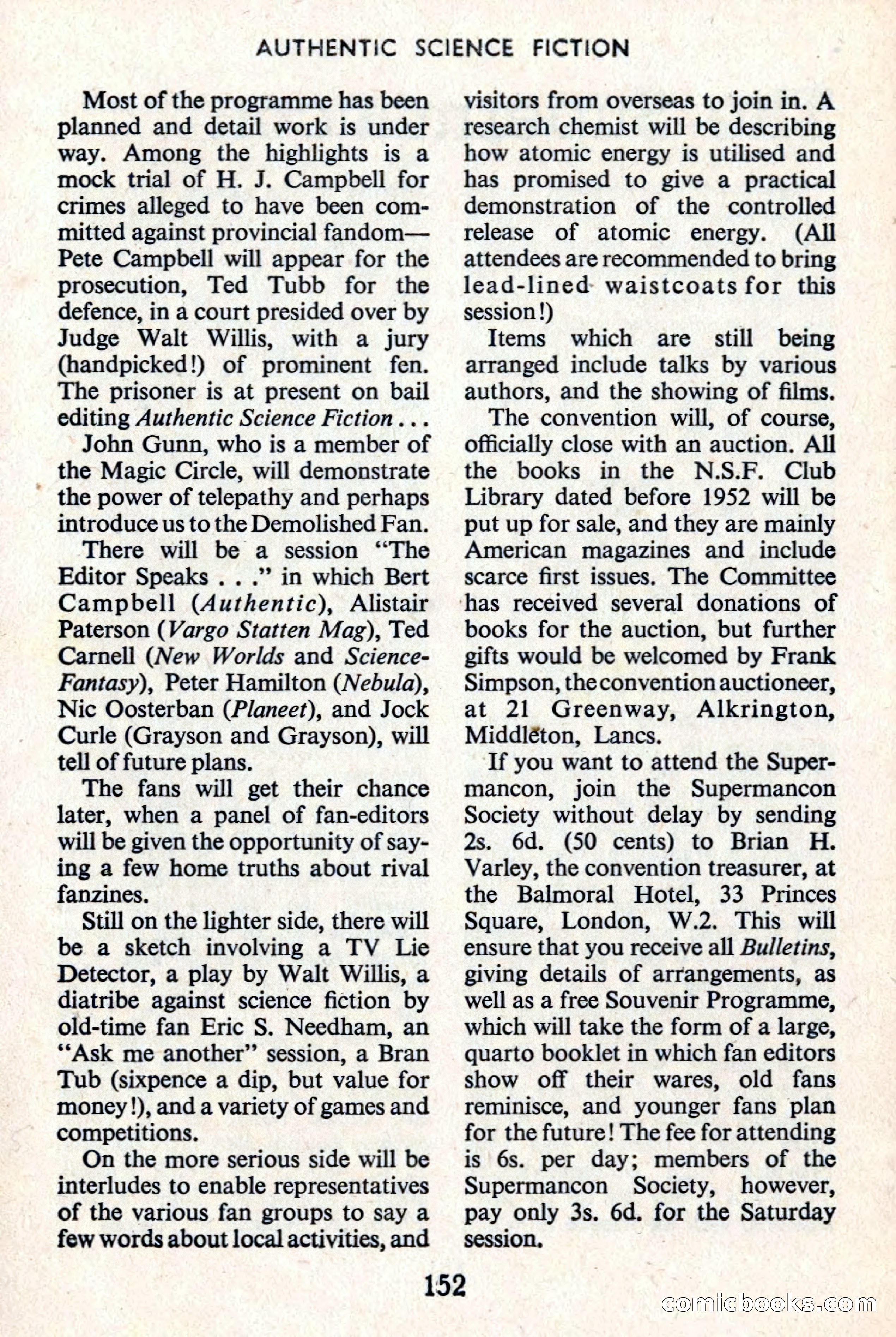 Authentic Science Fiction Monthly, Issue 45 — page 153 of 162