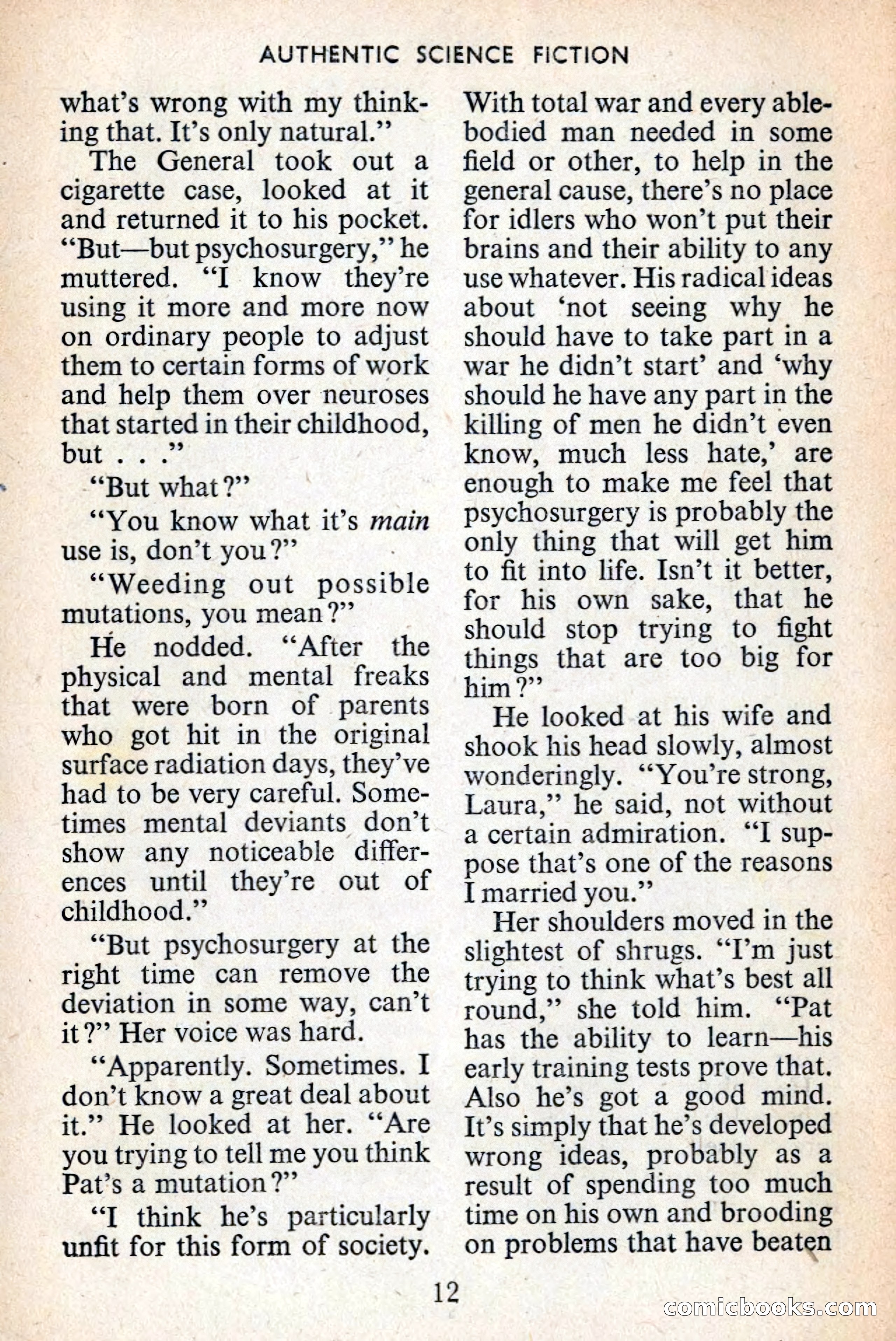 Authentic Science Fiction Monthly No. 46 — page 13 of 162