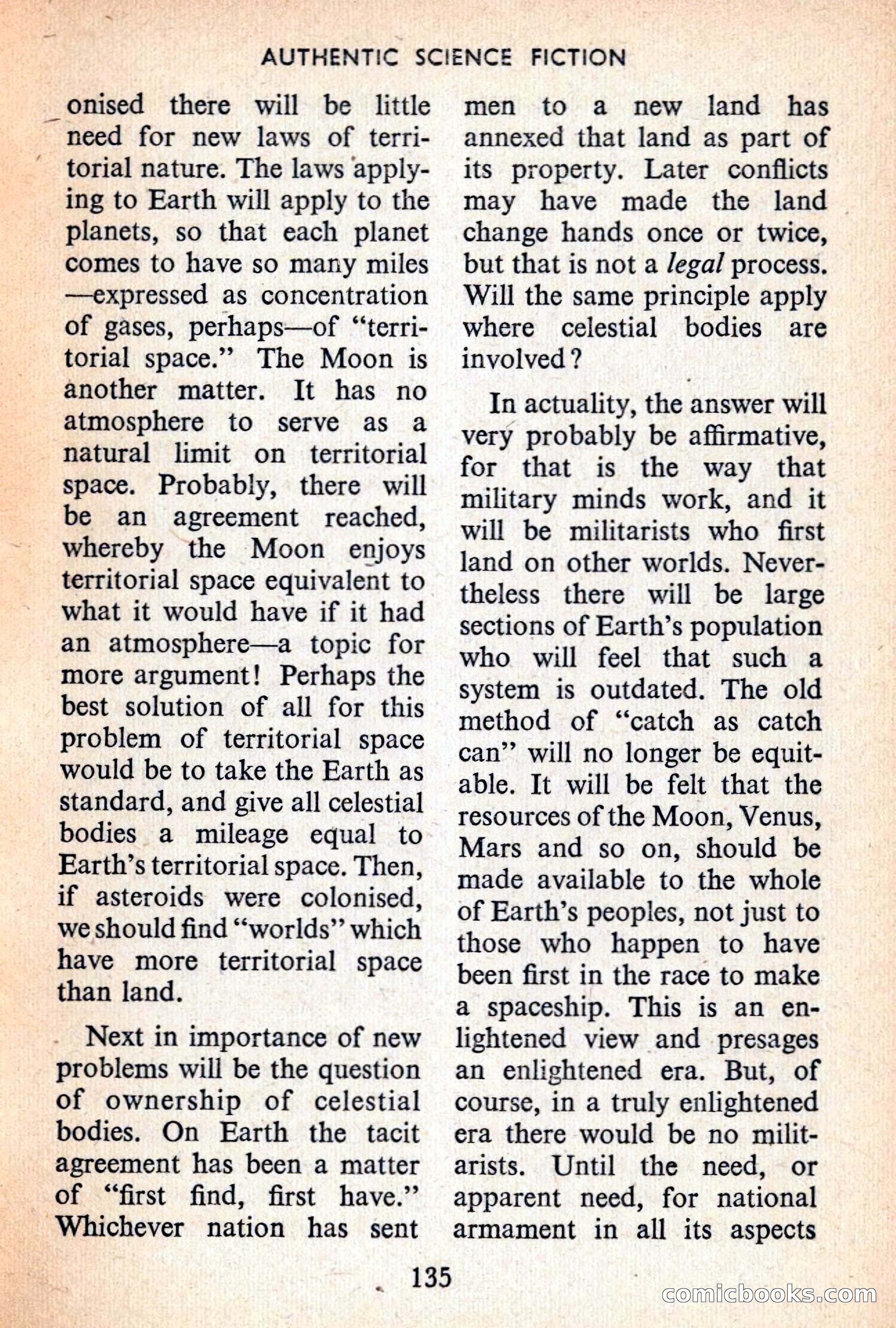 Authentic Science Fiction Monthly No. 46 — page 136 of 162