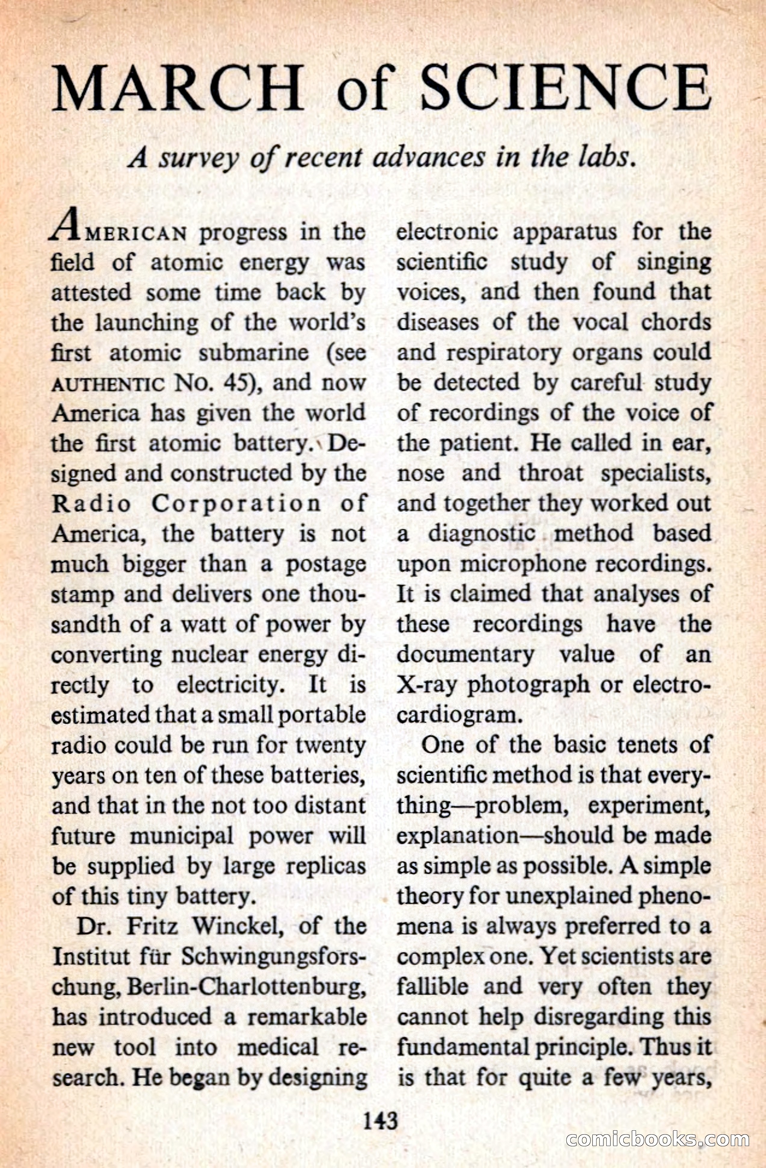 Authentic Science Fiction Monthly No. 46 — page 144 of 162