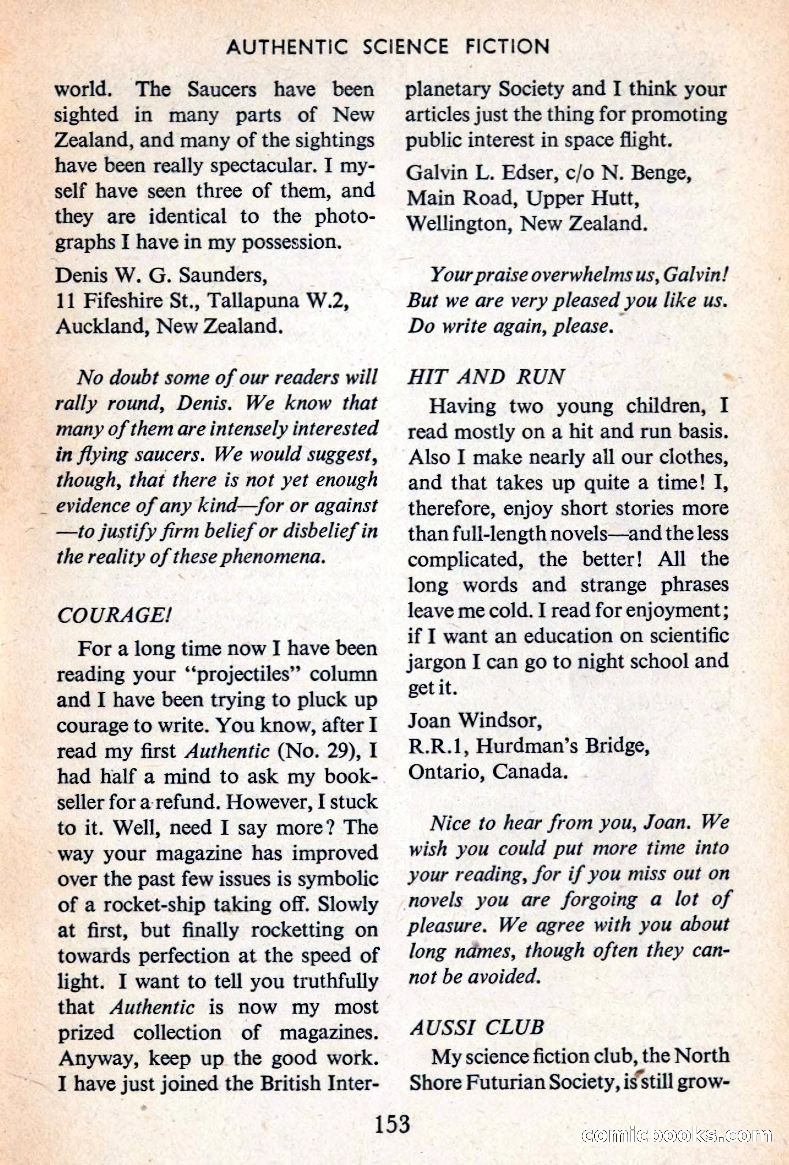 Authentic Science Fiction Monthly No. 46 — page 154 of 162