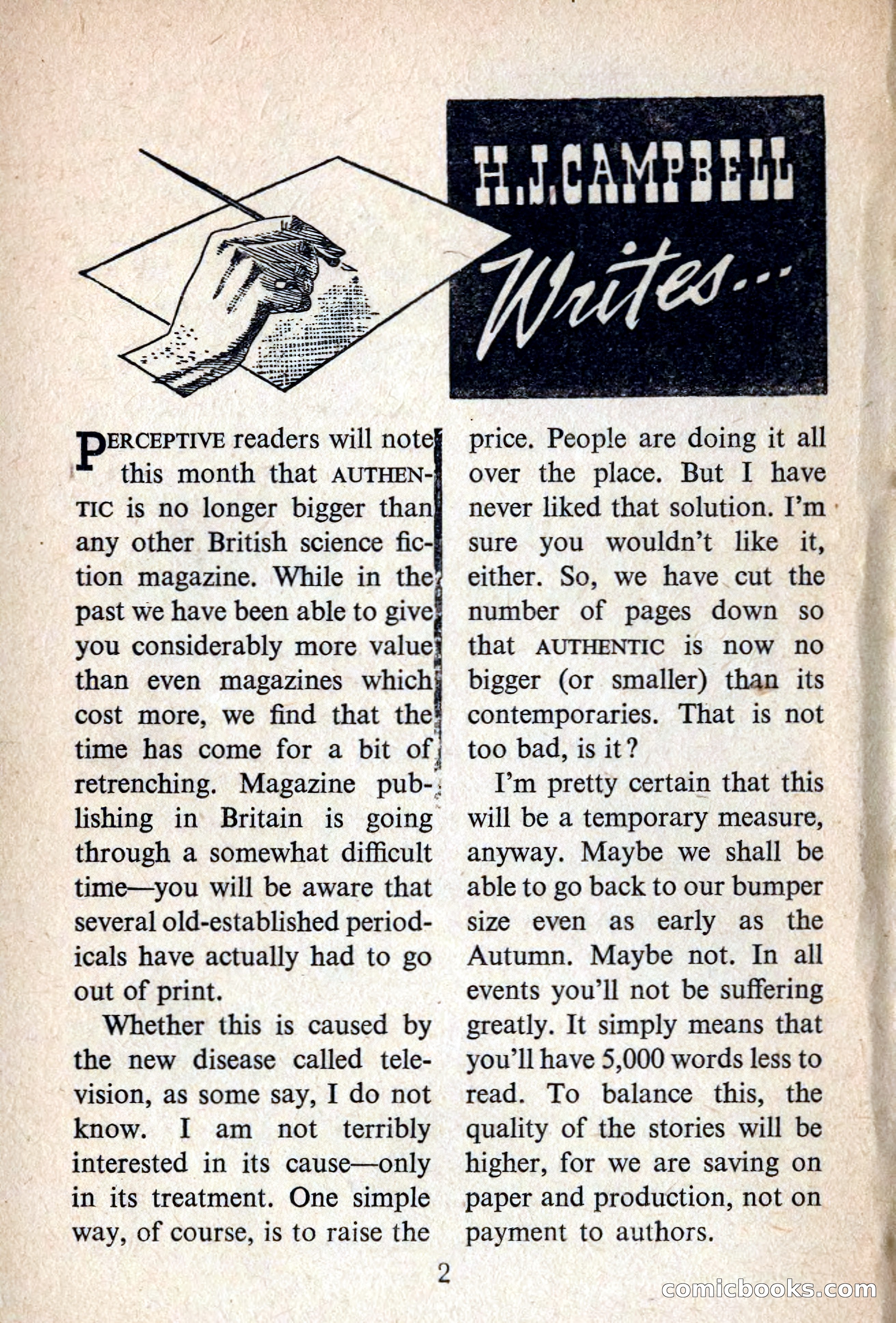 Authentic Science Fiction Monthly No. 47 — page 3 of 146