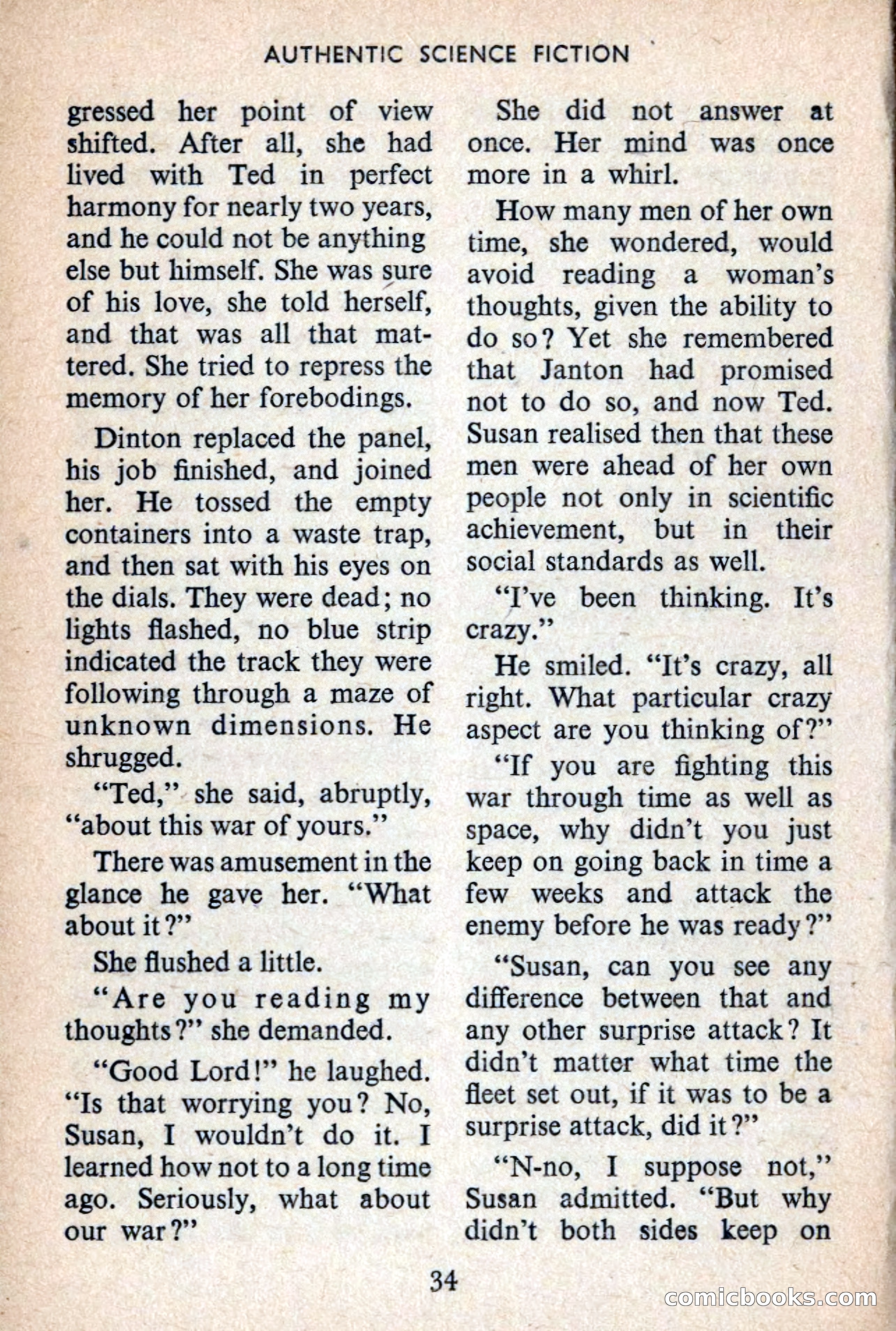 Authentic Science Fiction Monthly No. 47 — page 35 of 146