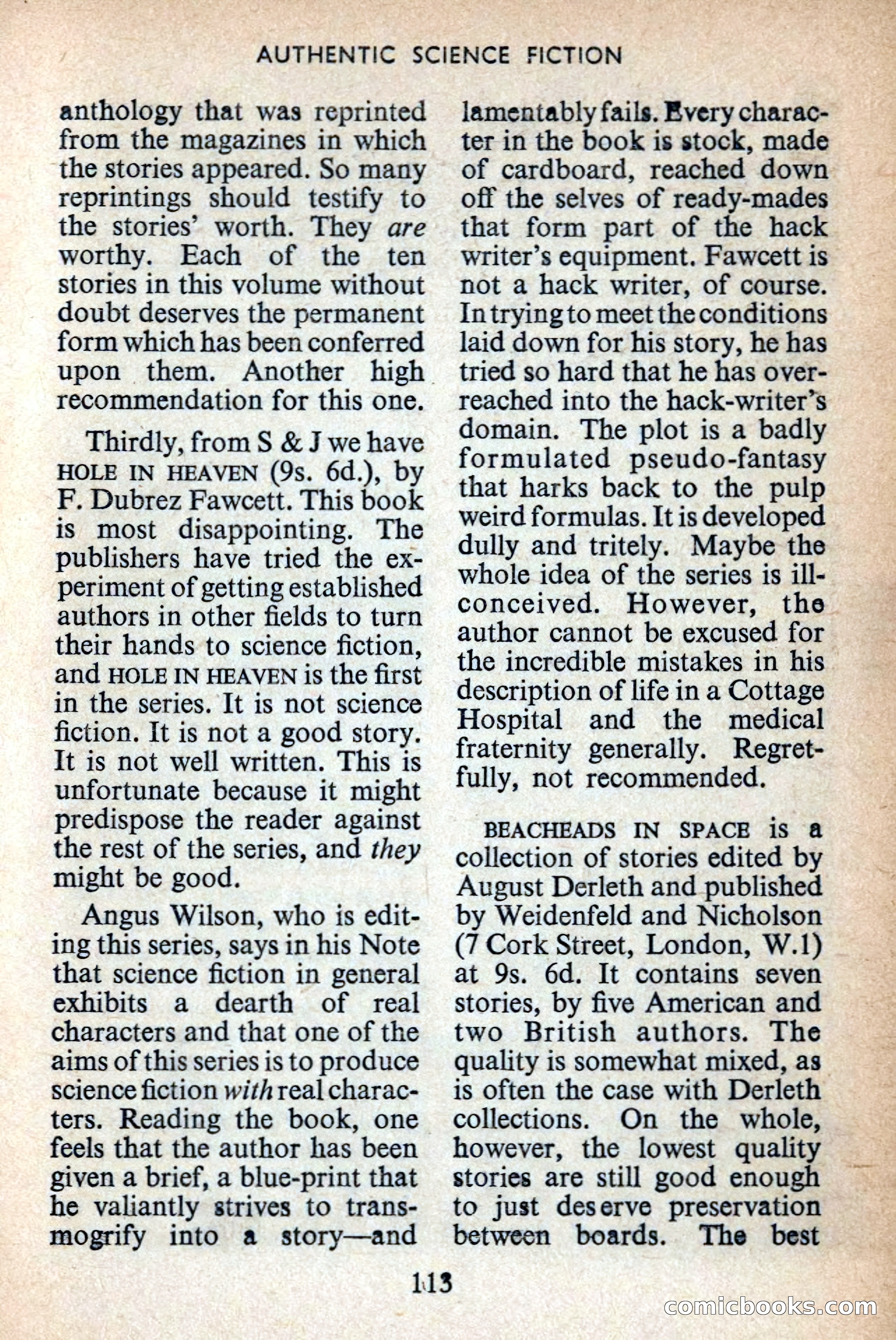 Authentic Science Fiction Monthly No. 47 — page 114 of 146