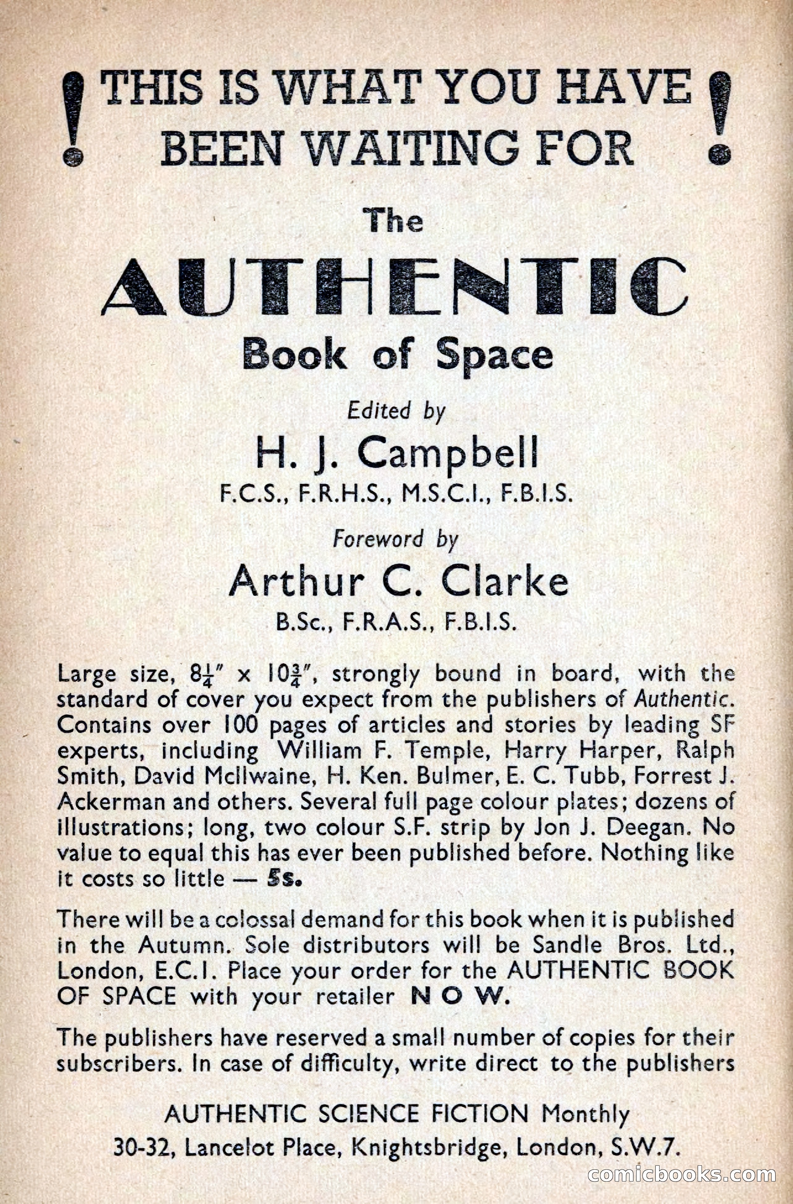 Authentic Science Fiction Monthly No. 47 — page 141 of 146