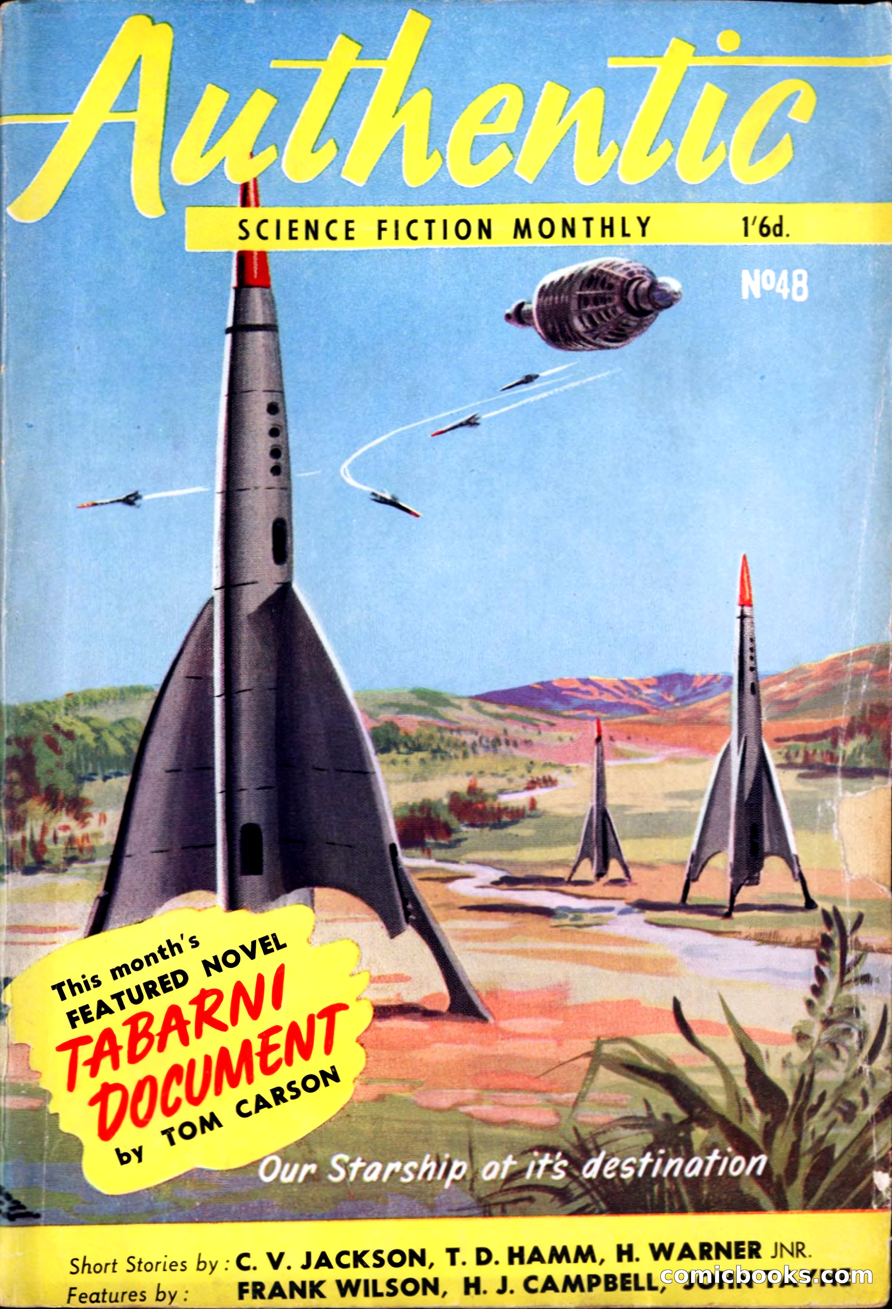 Authentic Science Fiction Monthly No. 48 — page 1 of 146