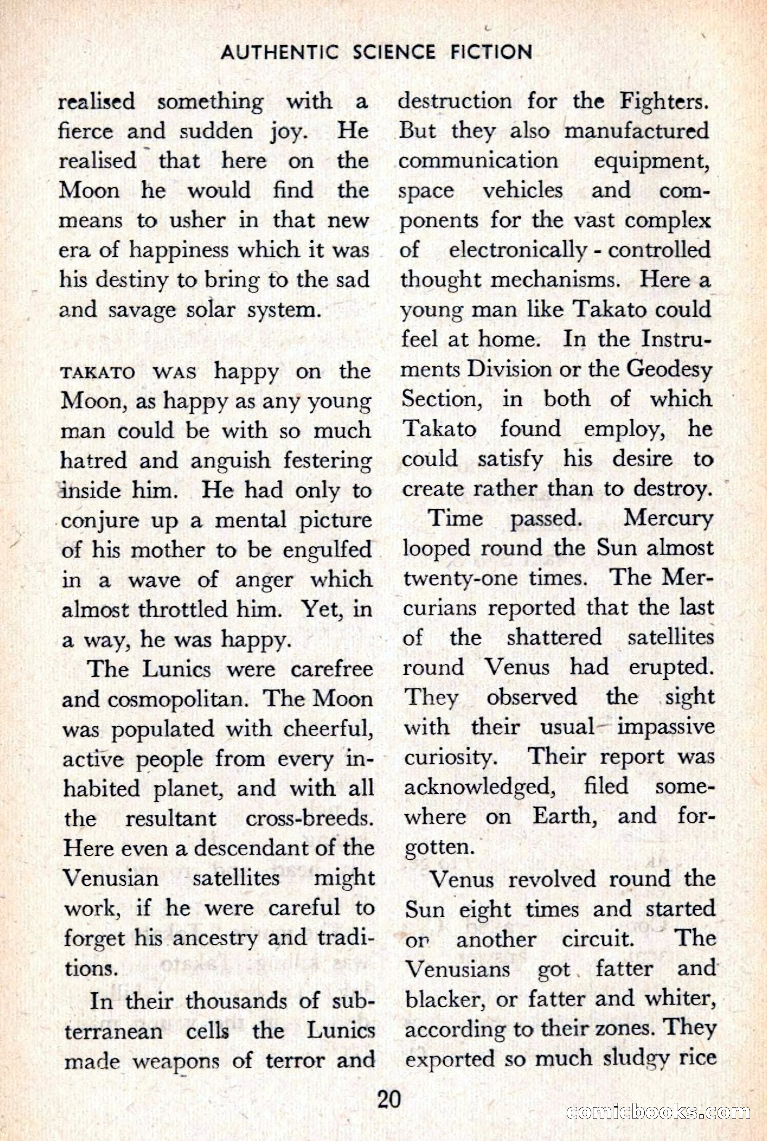 Authentic Science Fiction Monthly No. 48 — page 21 of 146