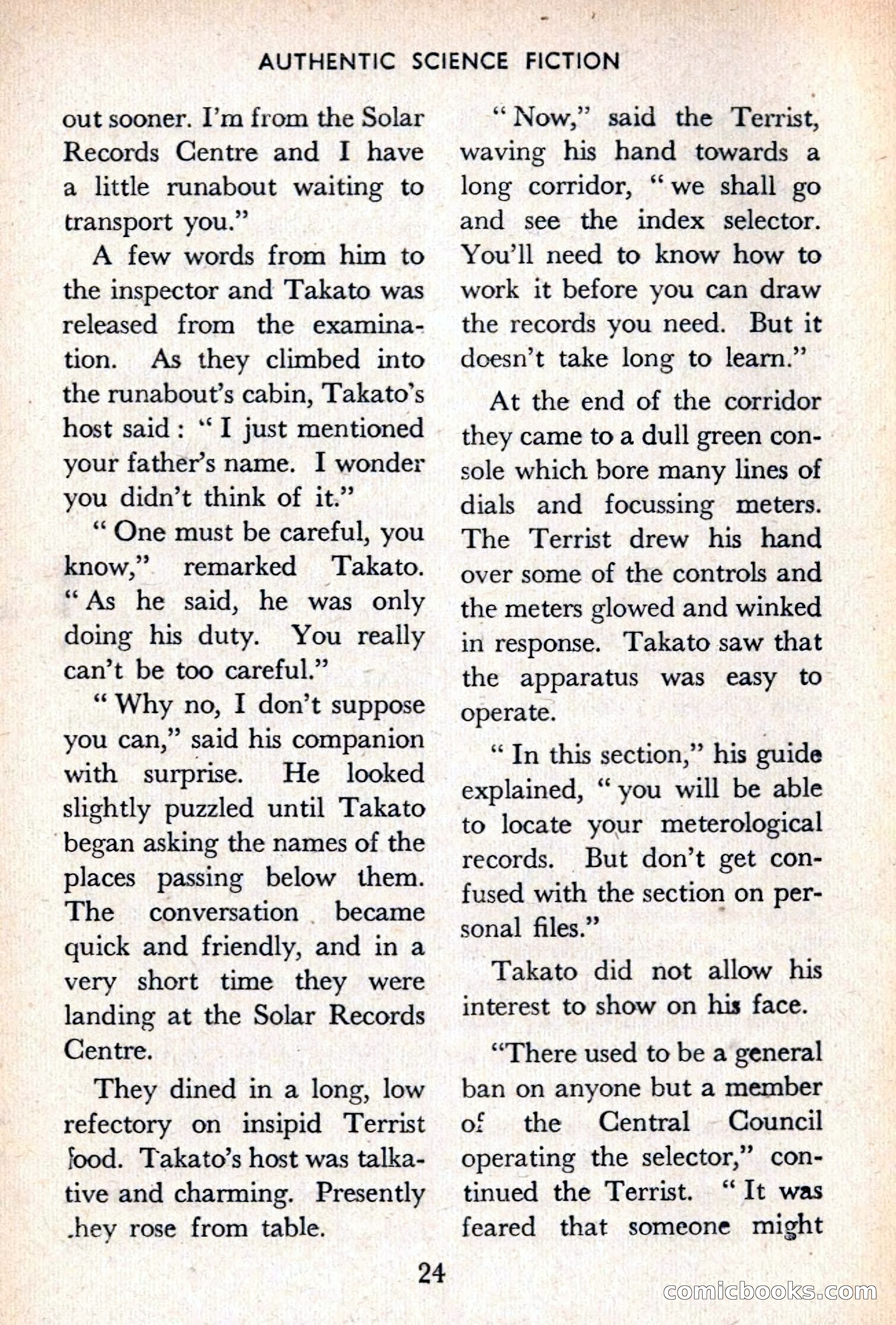 Authentic Science Fiction Monthly No. 48 — page 25 of 146
