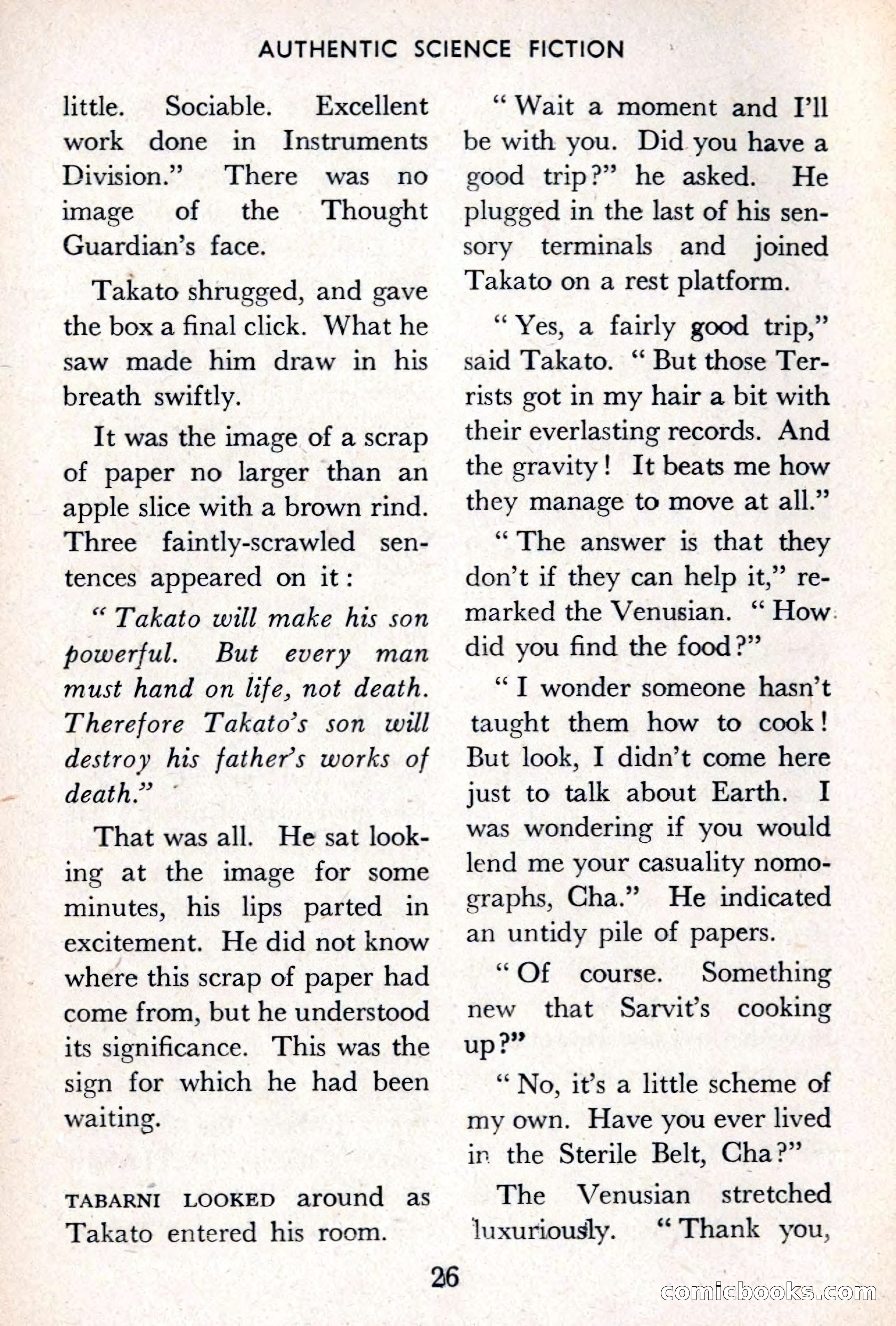 Authentic Science Fiction Monthly No. 48 — page 27 of 146