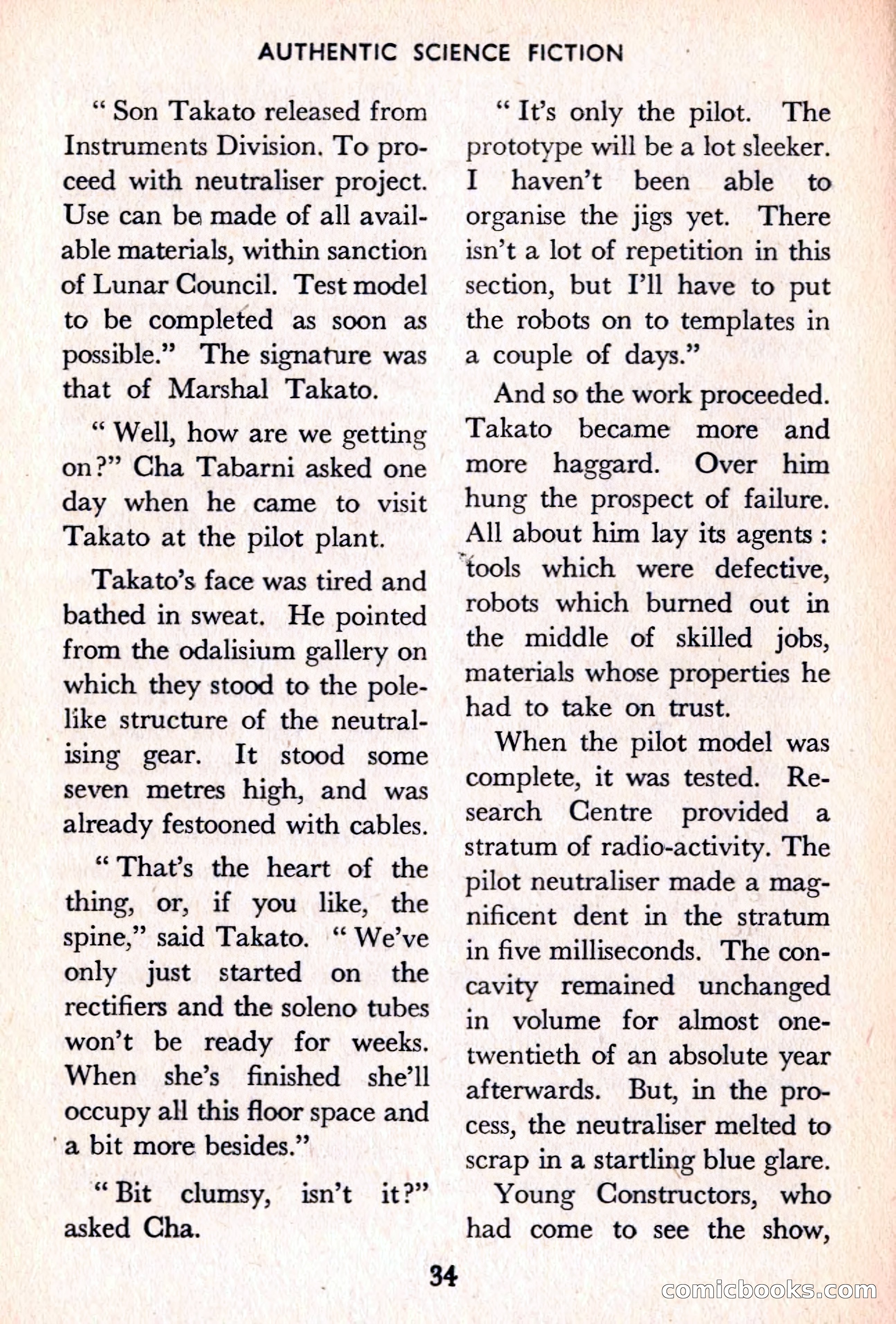 Authentic Science Fiction Monthly No. 48 — page 35 of 146