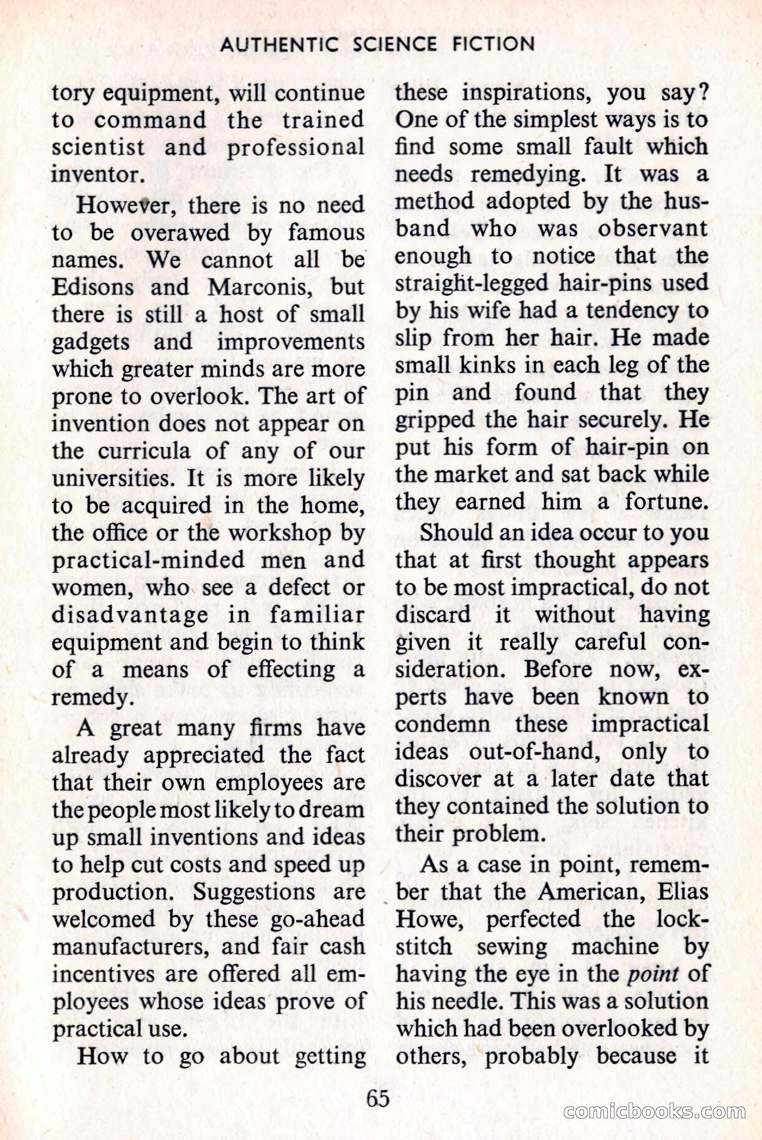 Authentic Science Fiction Monthly No. 48 — page 66 of 146