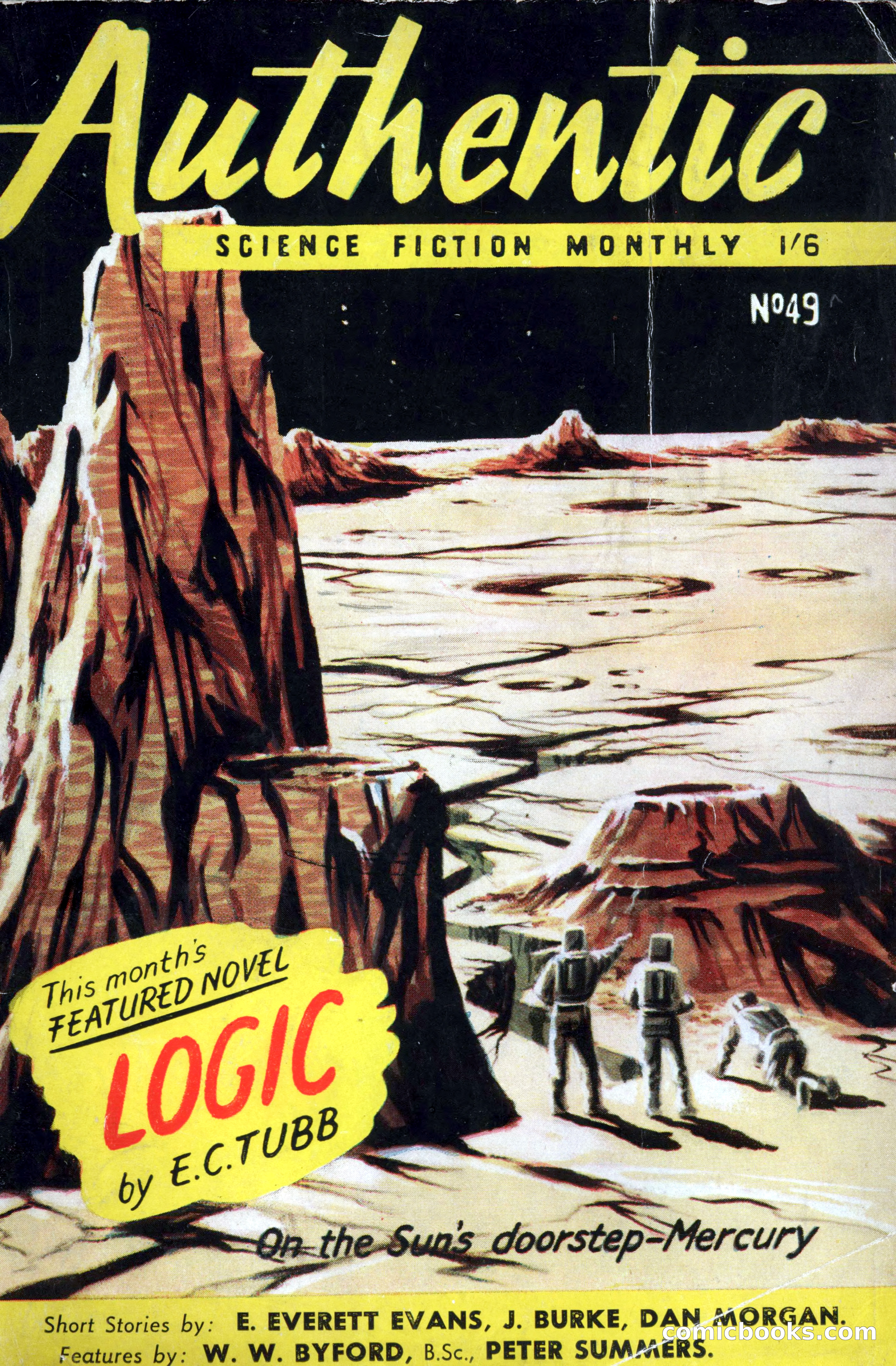 Authentic Science Fiction Monthly, No. 49
